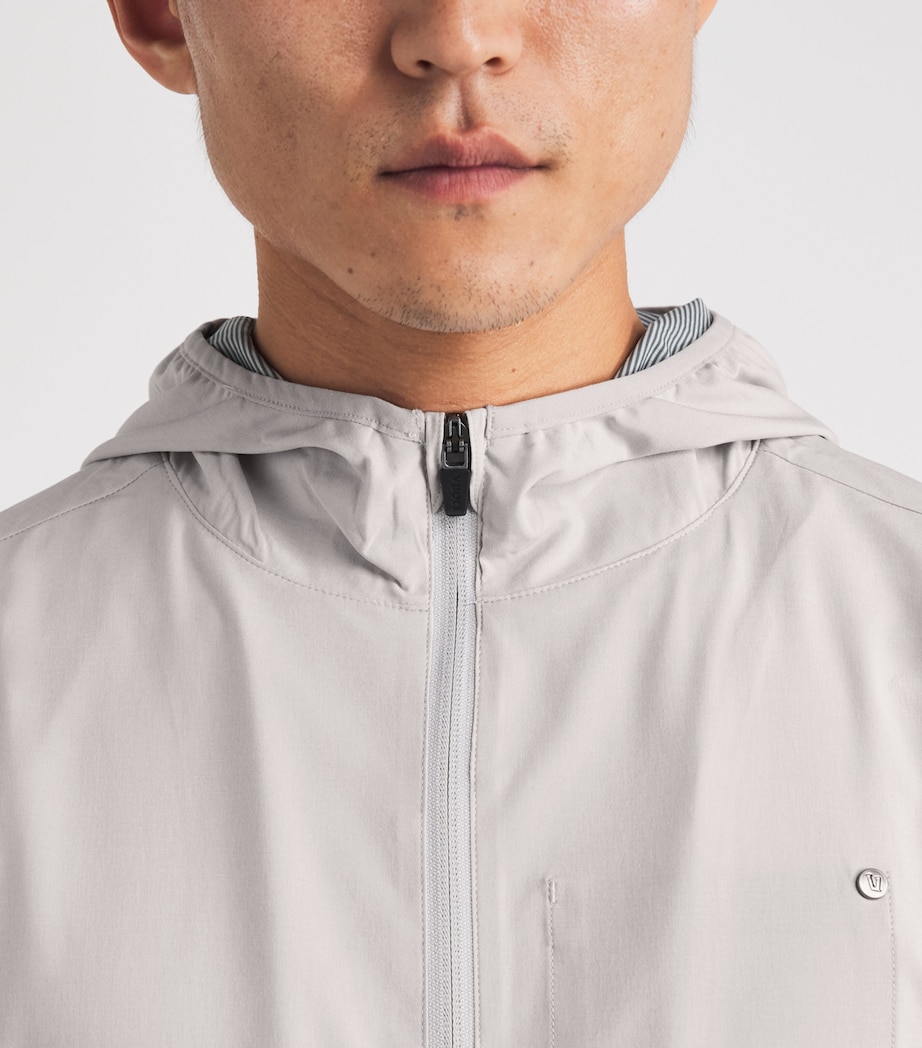 VUORI Mens Outdoor Trainer Shell Jacket Gmx Grey Mist L Image 3