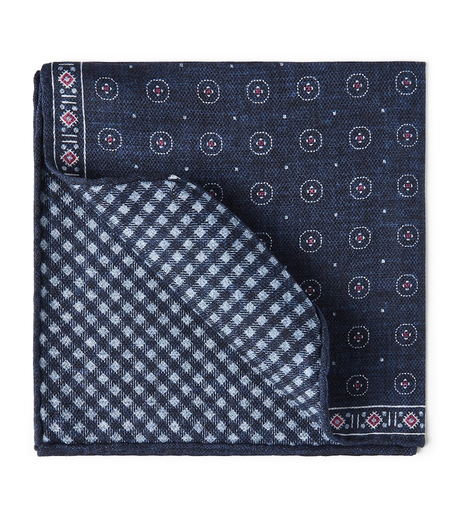 Silk Printed Pocket Square CPB69 Image 1