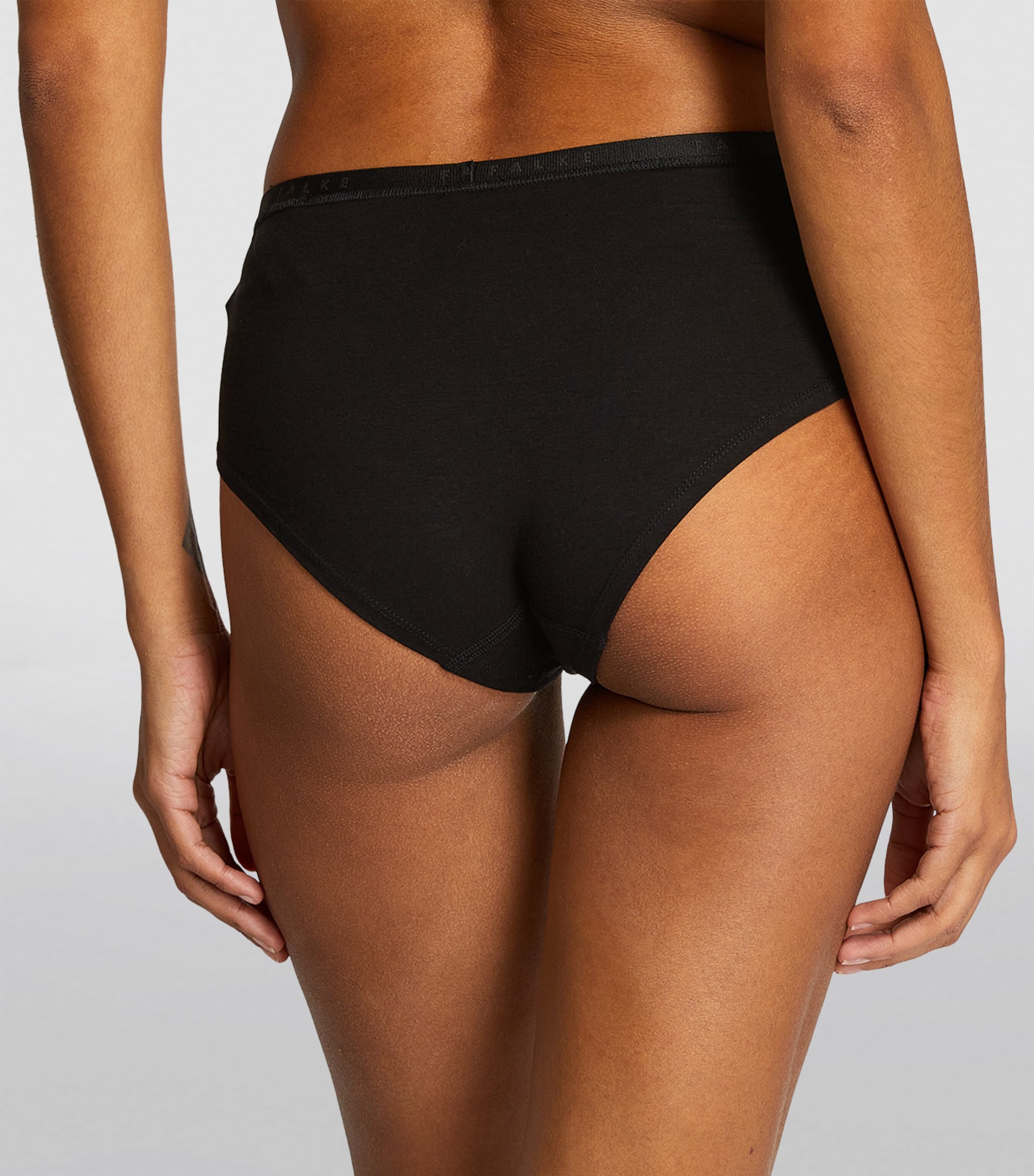 Falke Womens Hipster Outlast Briefs Black Image 4