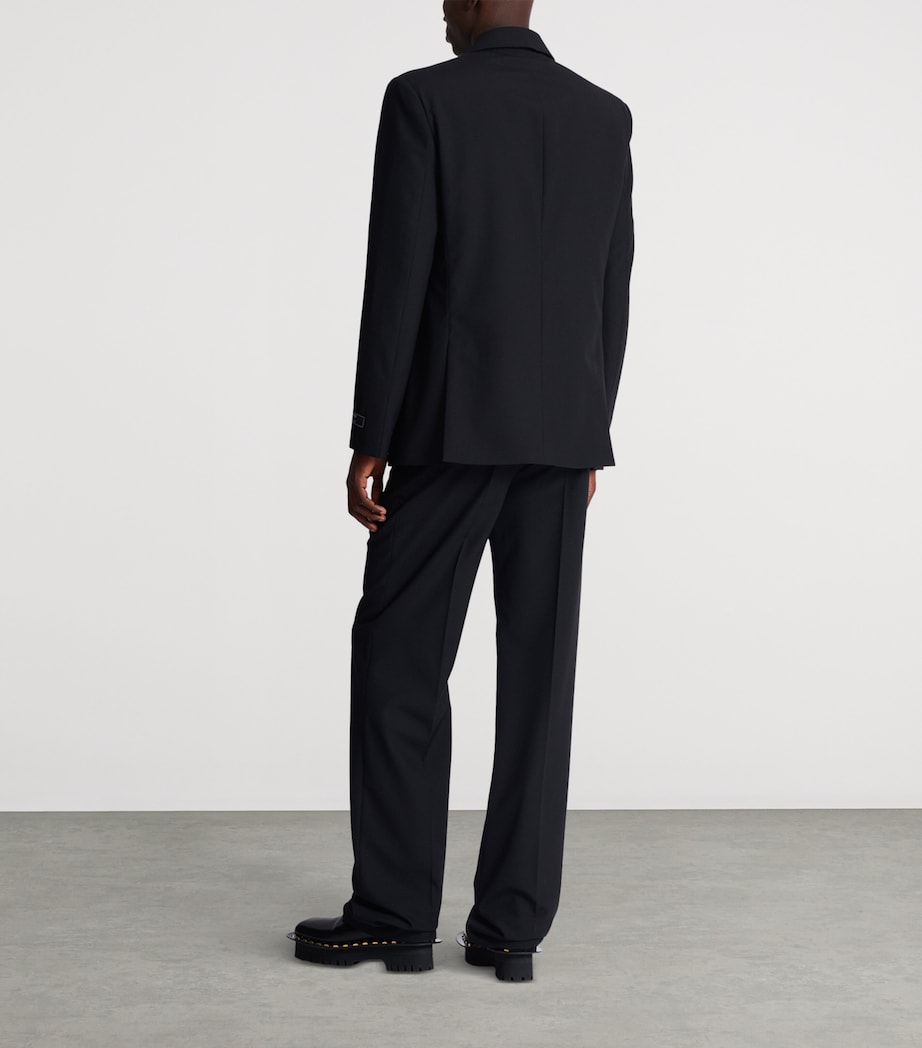Wool Blazer 0PA NOIR Image 8