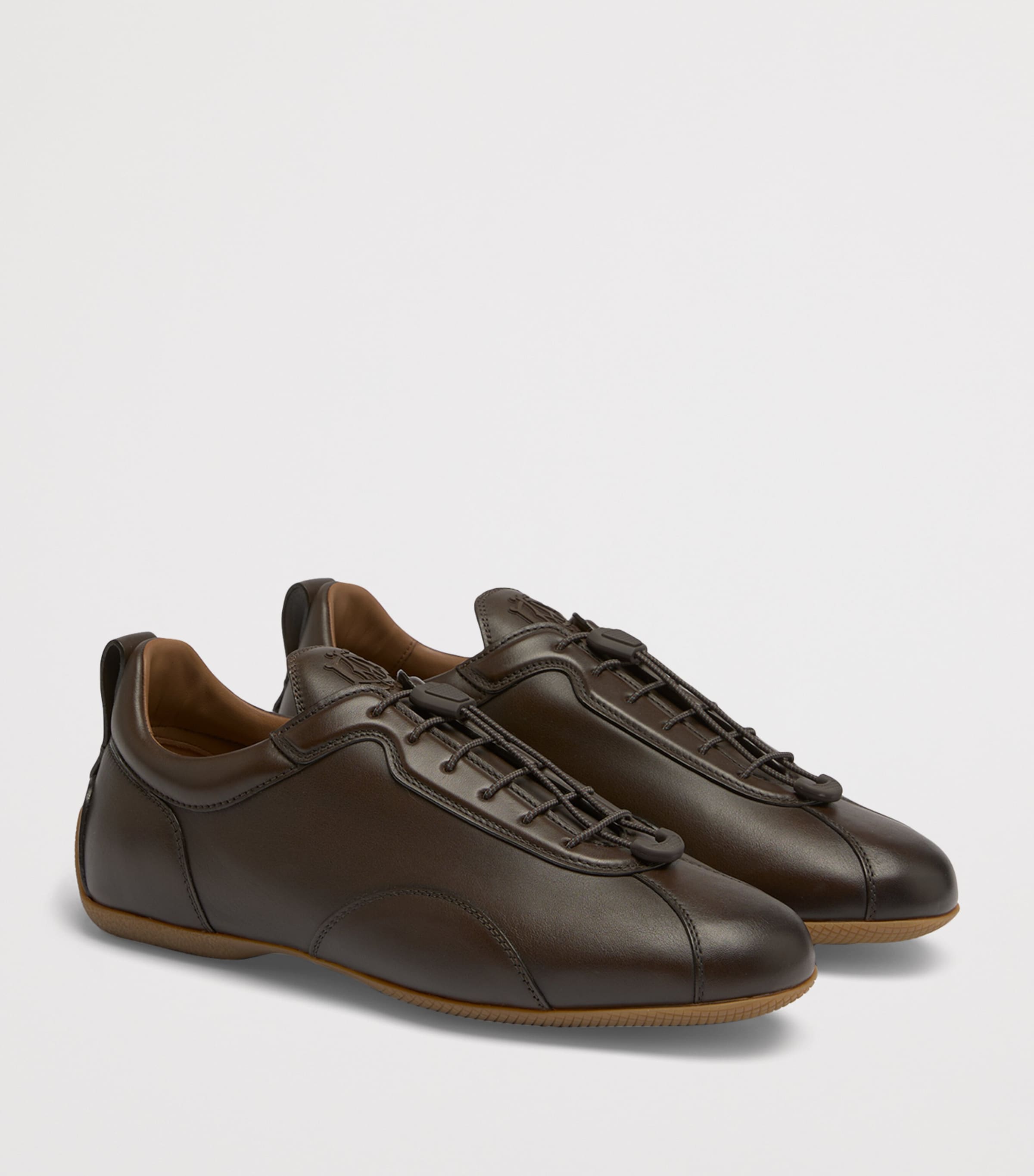 Dunhill Leather Davies Automotive Sneakers Image 2