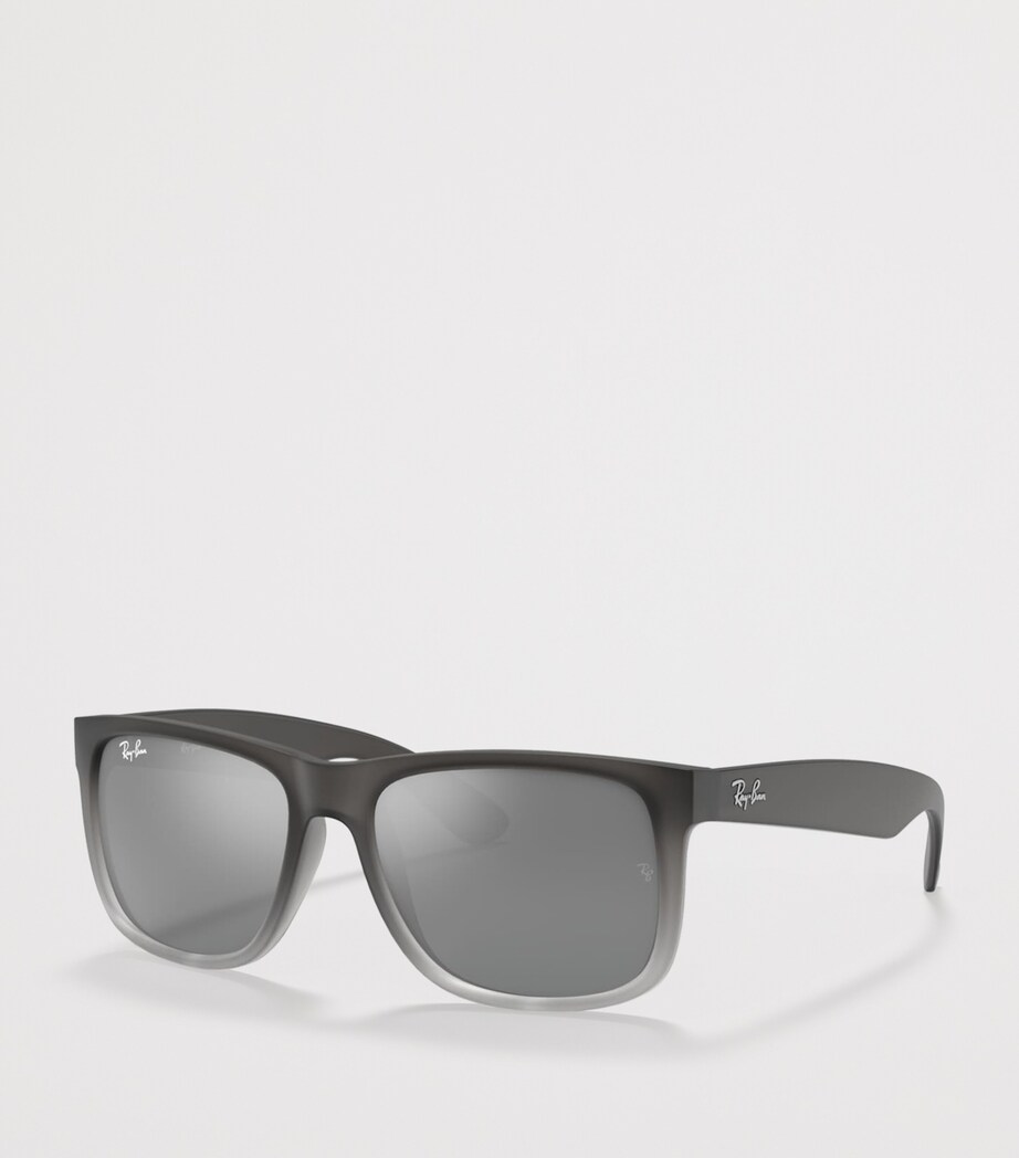 Ray-Ban Justin Classic Square Sunglasses Grey Image 2