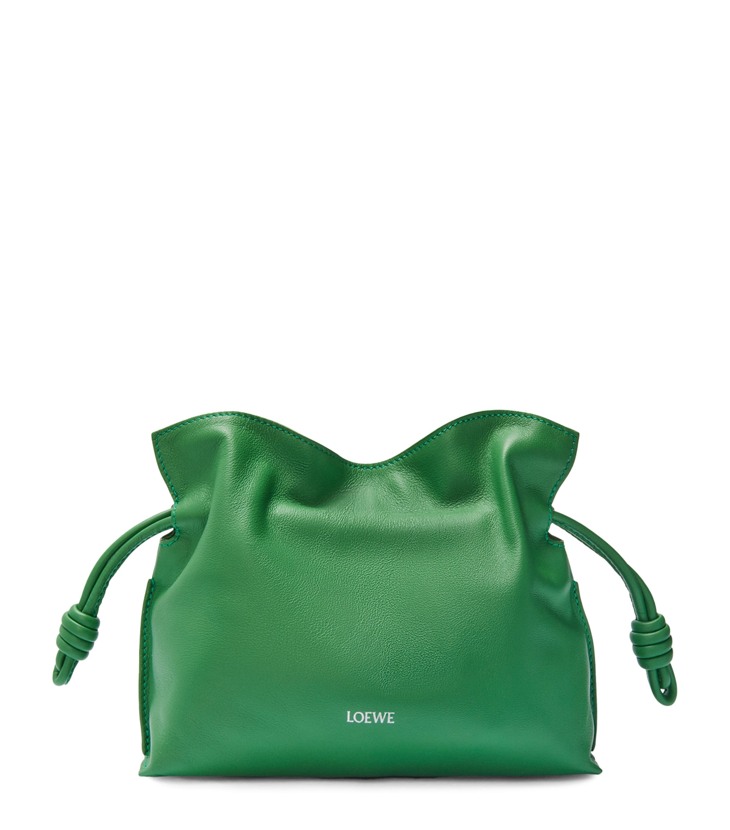 LOEWE Suna Fujitaコラボ Flamenco clutch mini squid bag Loewe x Suna Fujita Flamenco Mini Bunnies Printed Clutch Bag
