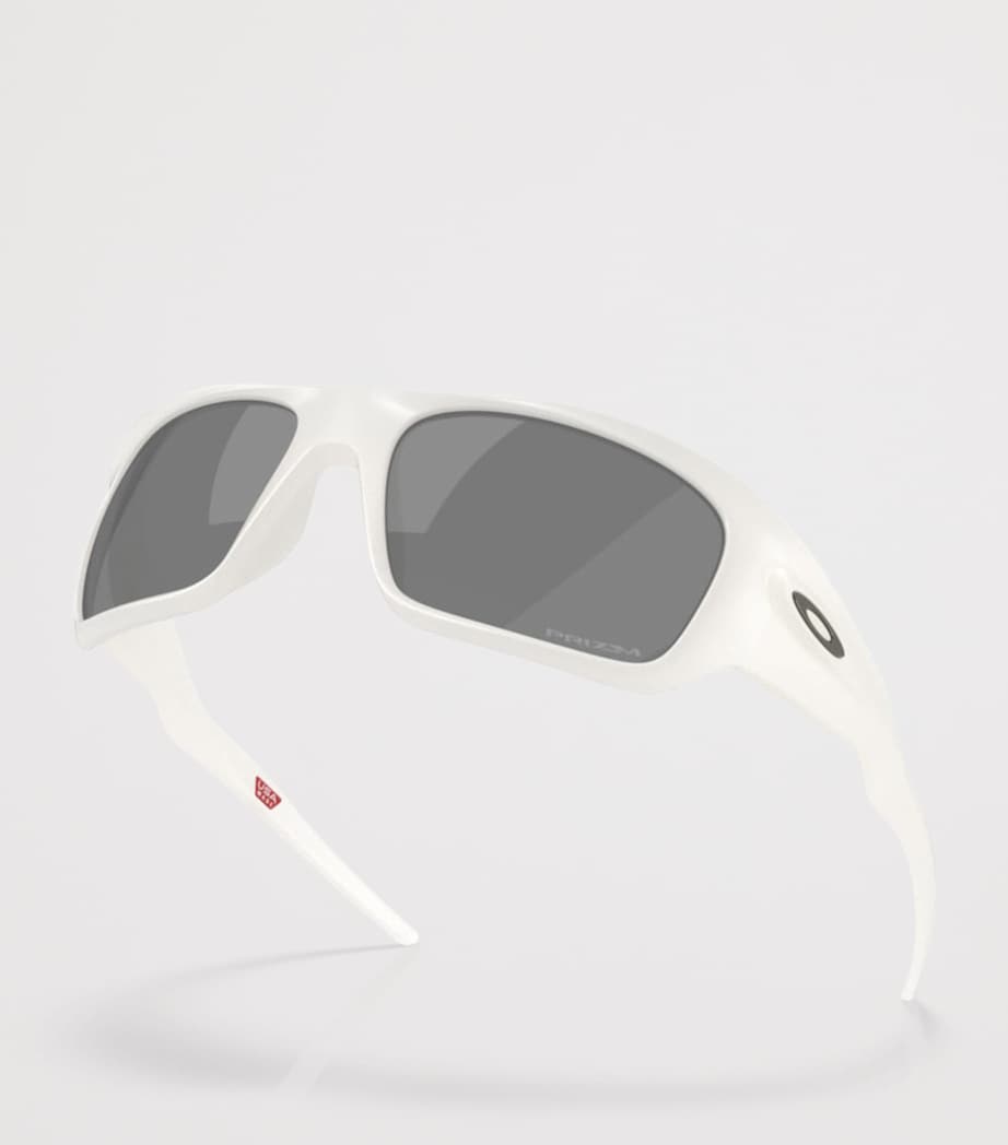 Oakley Masseter Rectangle Sunglasses White Image 5