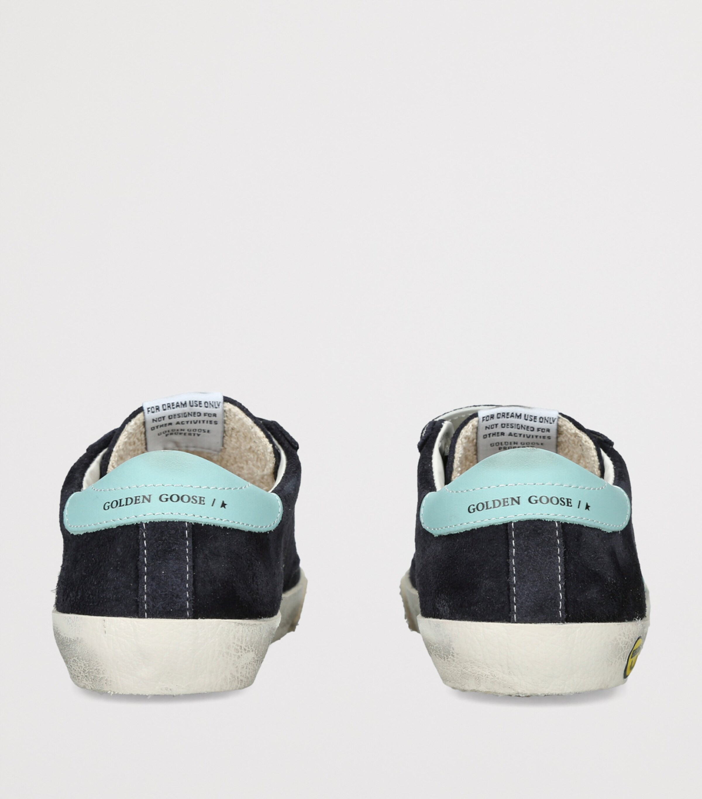 Golden Goose Suede Old School Sneakers Navy Image 4