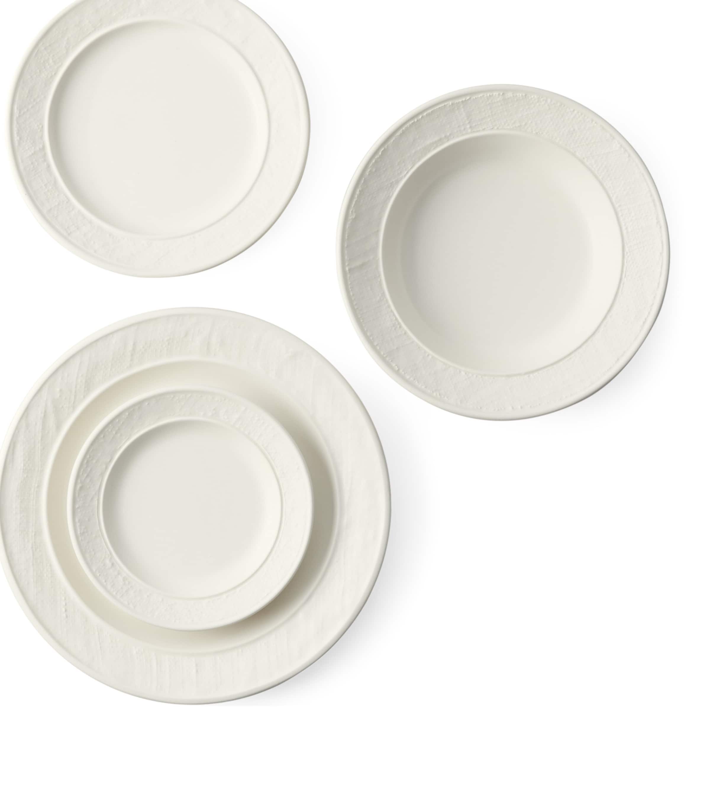 Earthenware Everett Salad Plate (21cm) CREAM Image 2