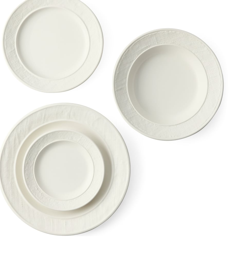 Earthenware Everett Salad Plate (21cm) CREAM Image 2