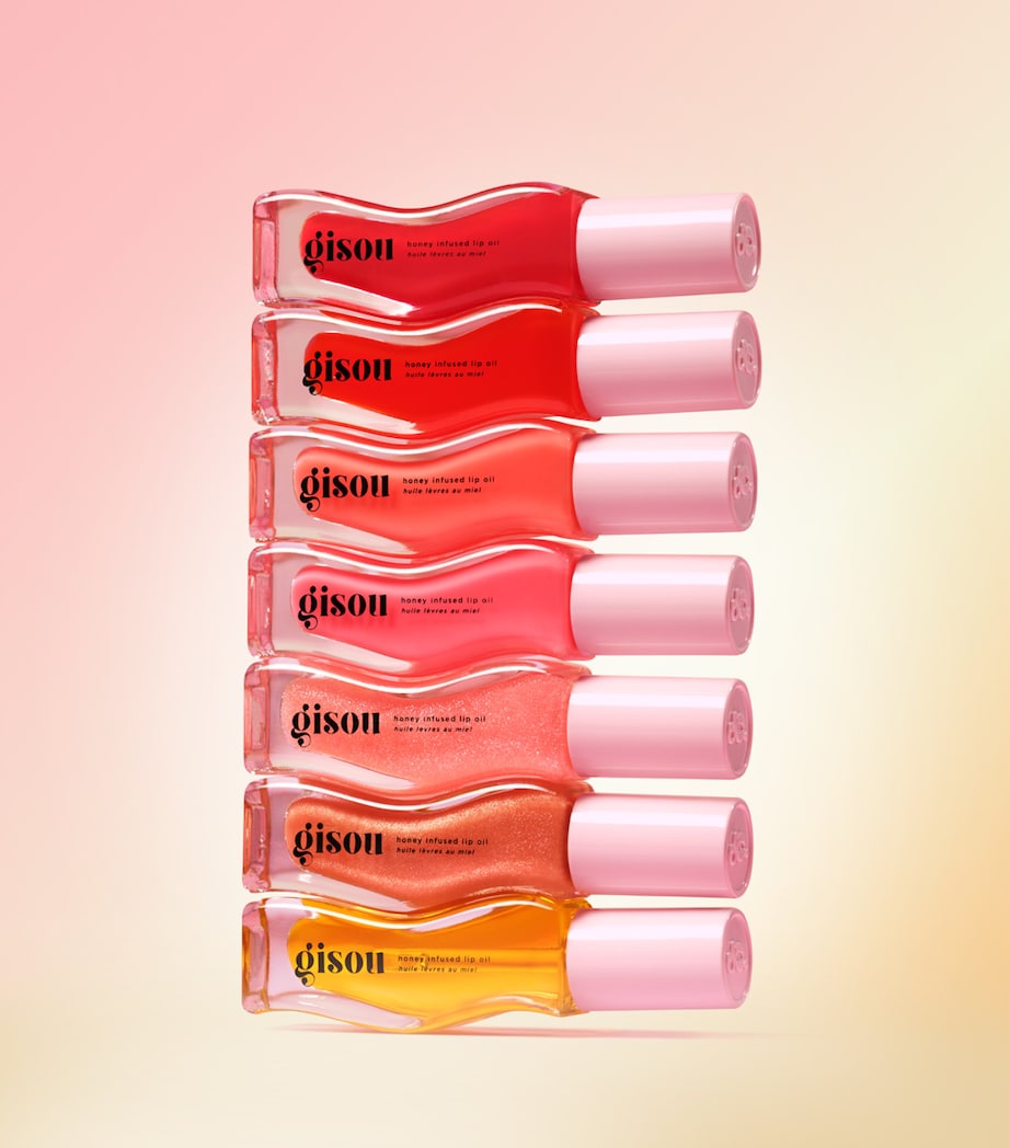 Honey Infused Lip Oil (8ml) RASPBERRY SWIRL Image 6