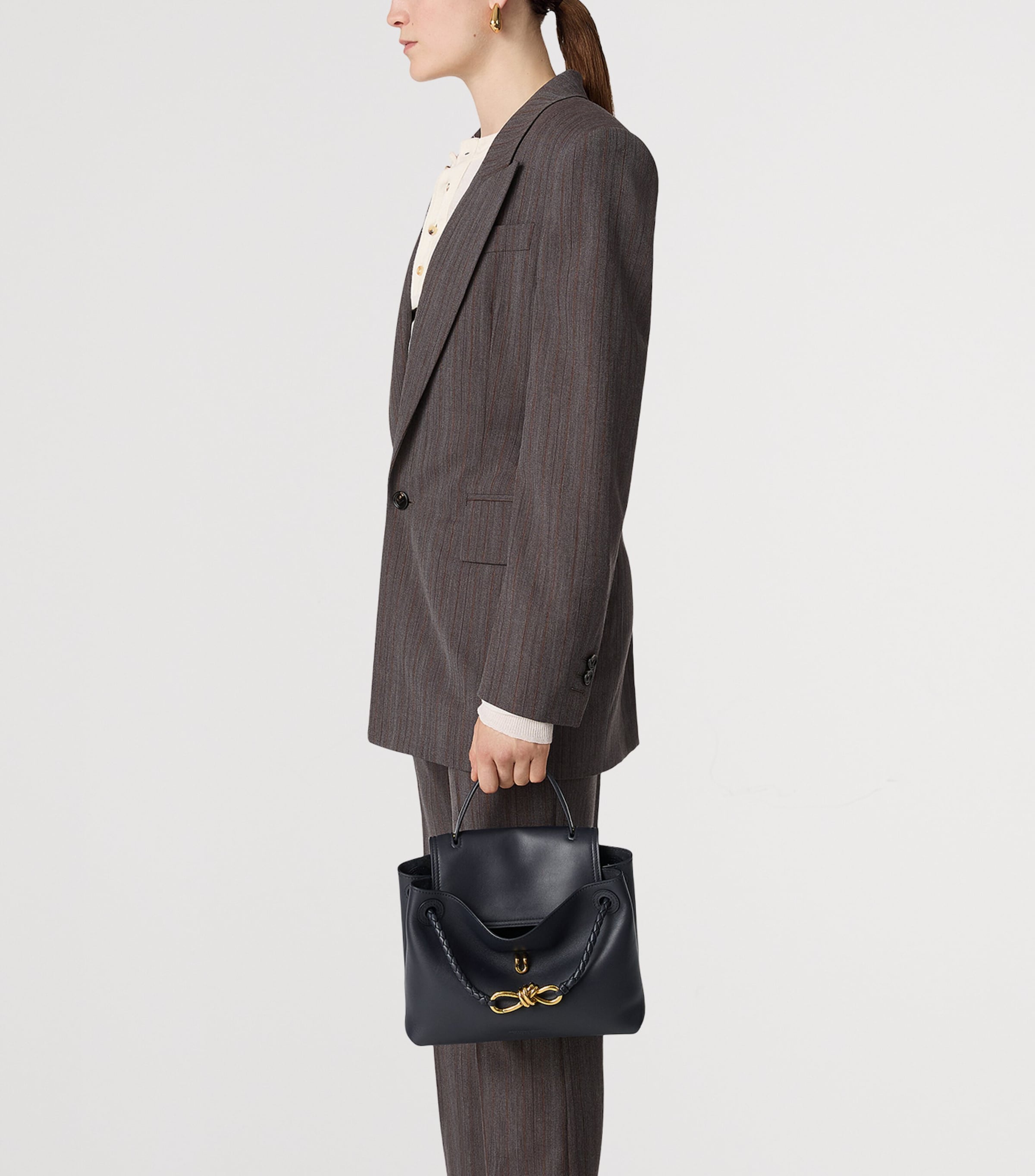 Leather Ciao Ciao Top-Handle Bag 4184 Image 3