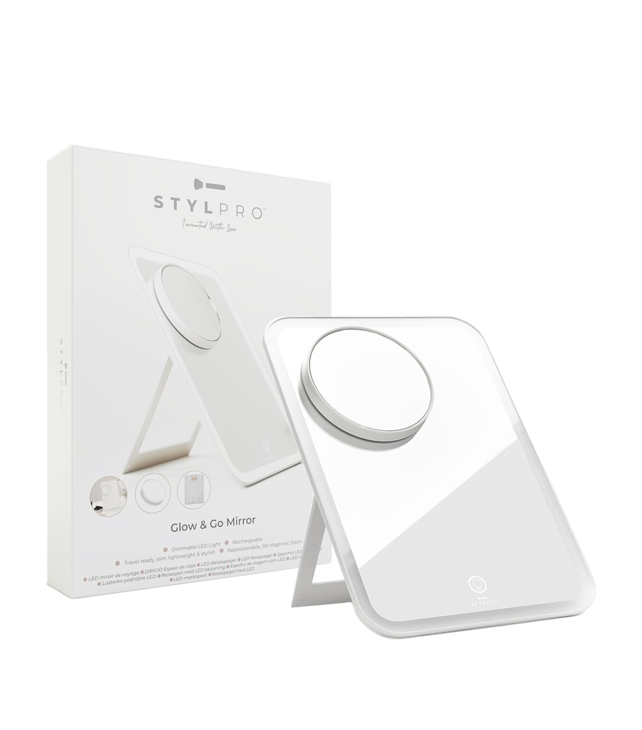STYLPRO Glow & Go Travel Mirror NO COLOUR Image 1