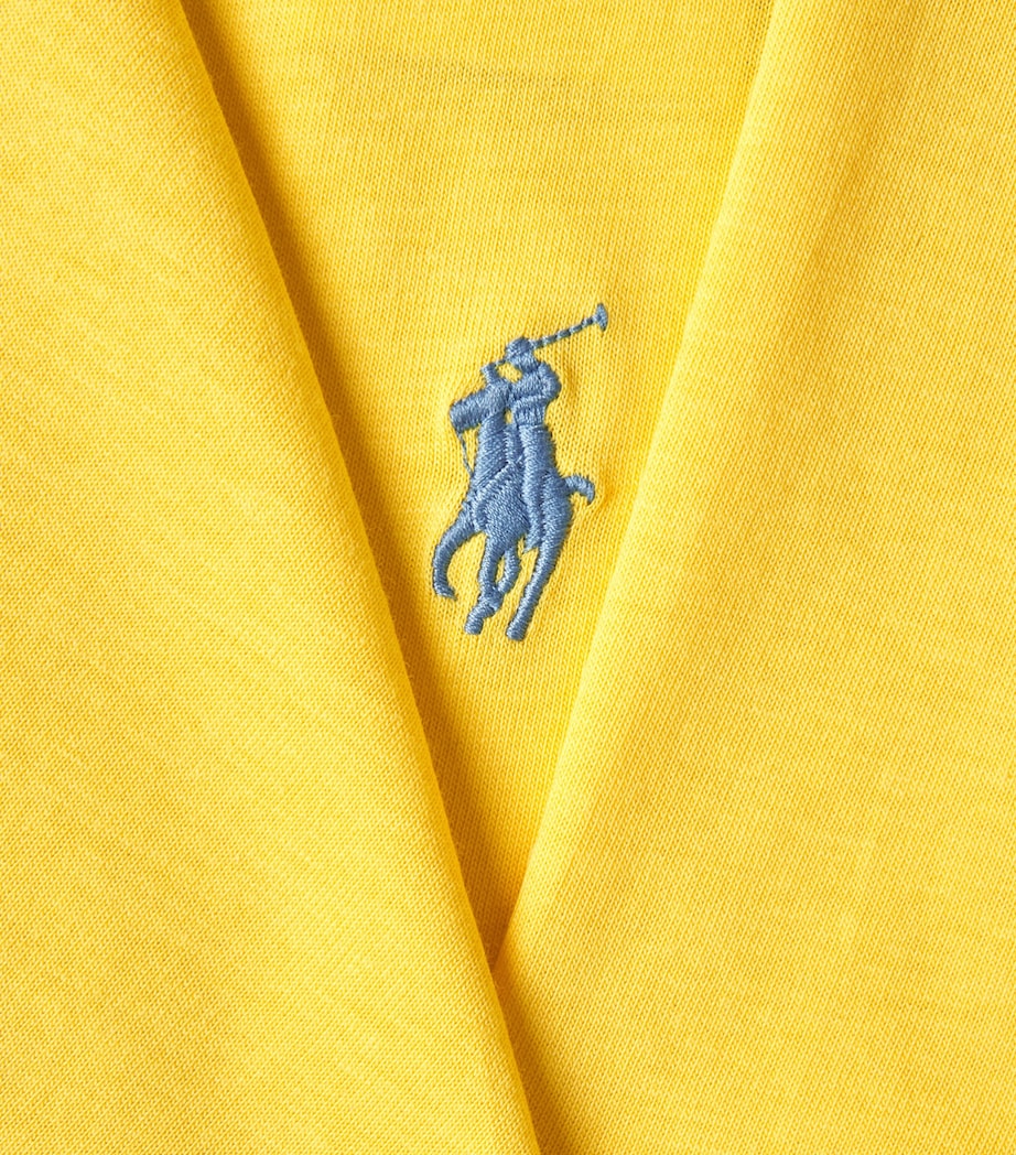 Polo Ralph Lauren Mens Cotton Custom-Fit Polo Pony T-Shirt Sunfish Image 6
