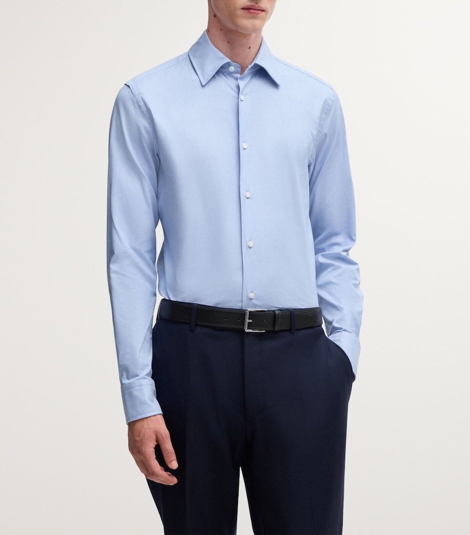 Stretch-Cotton Slim Shirt 455 Image 2