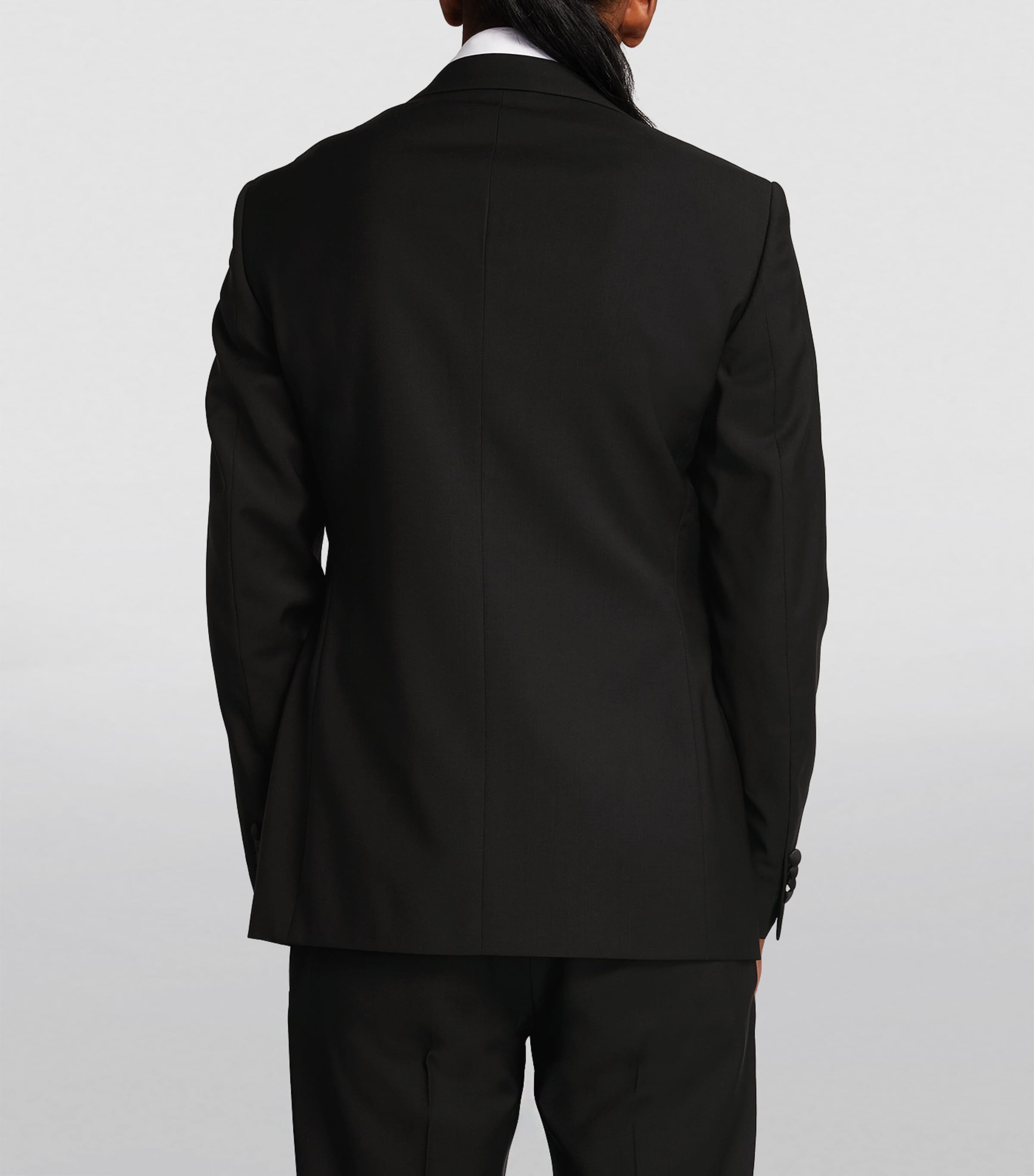 Virgin Wool-Silk 2-Piece Soho Tuxedo UC99 Image 4