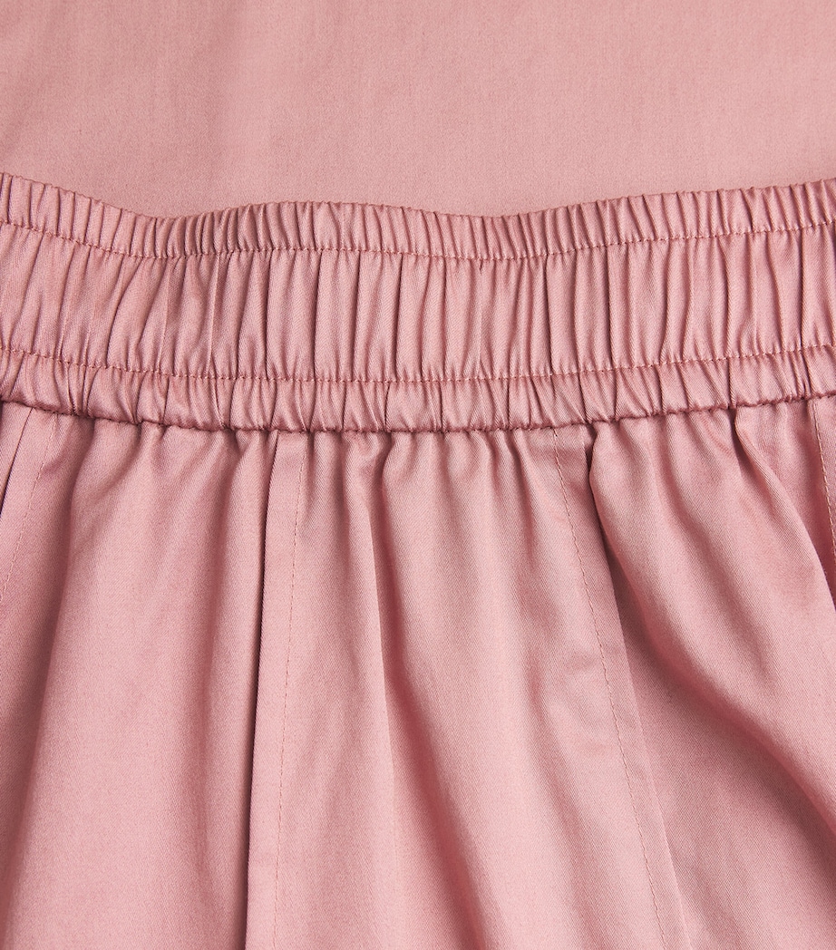 Joseph Womens Cotton Sateen Manar Skirt Musk Image 6