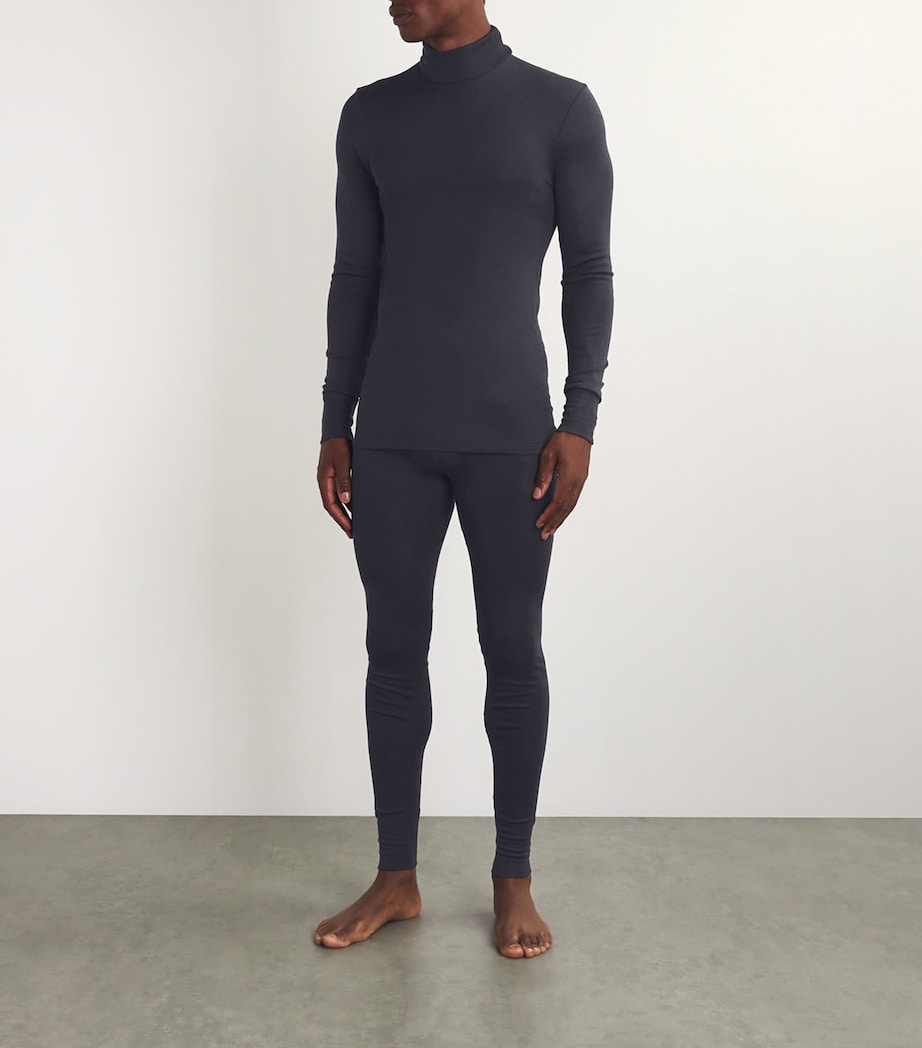 Wool-Silk Thermal Sweater 0176/ANTHRACITE Image 2