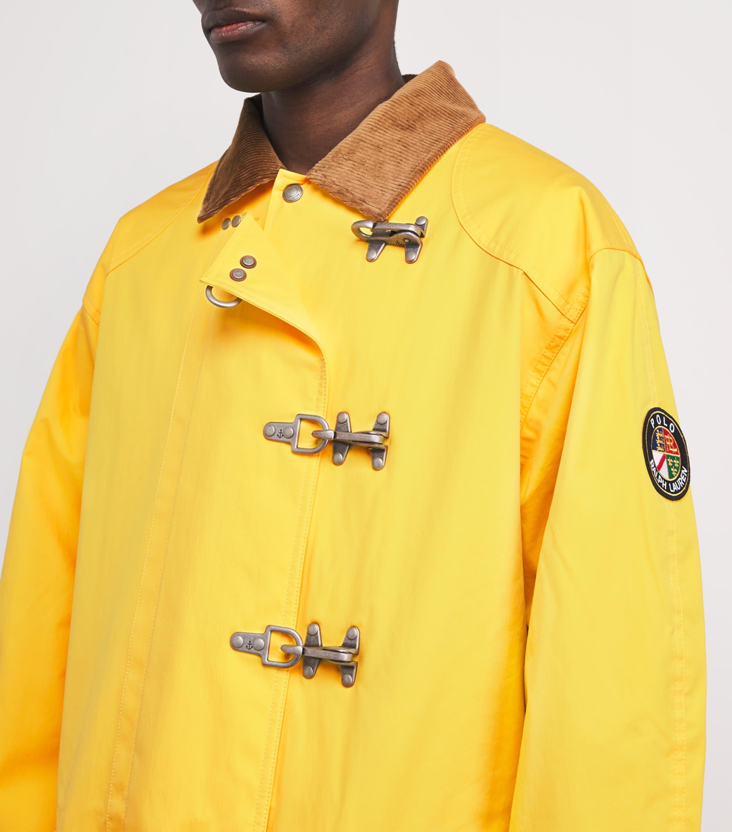 Polo Ralph Lauren Corduroy-Collar Duffle Coat | Harrods SA