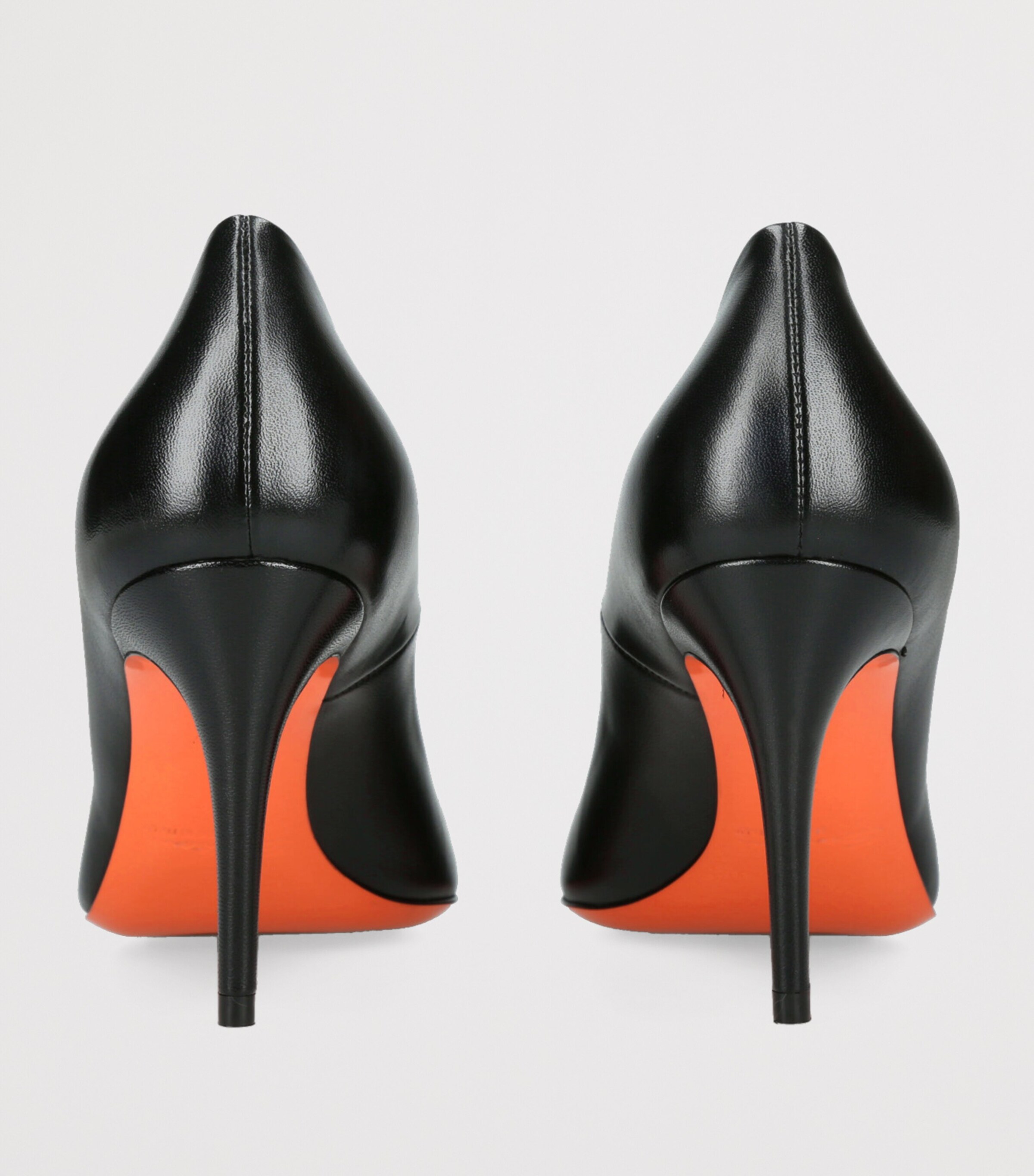 Leather Sibille Pumps 85 BLACK Image 2