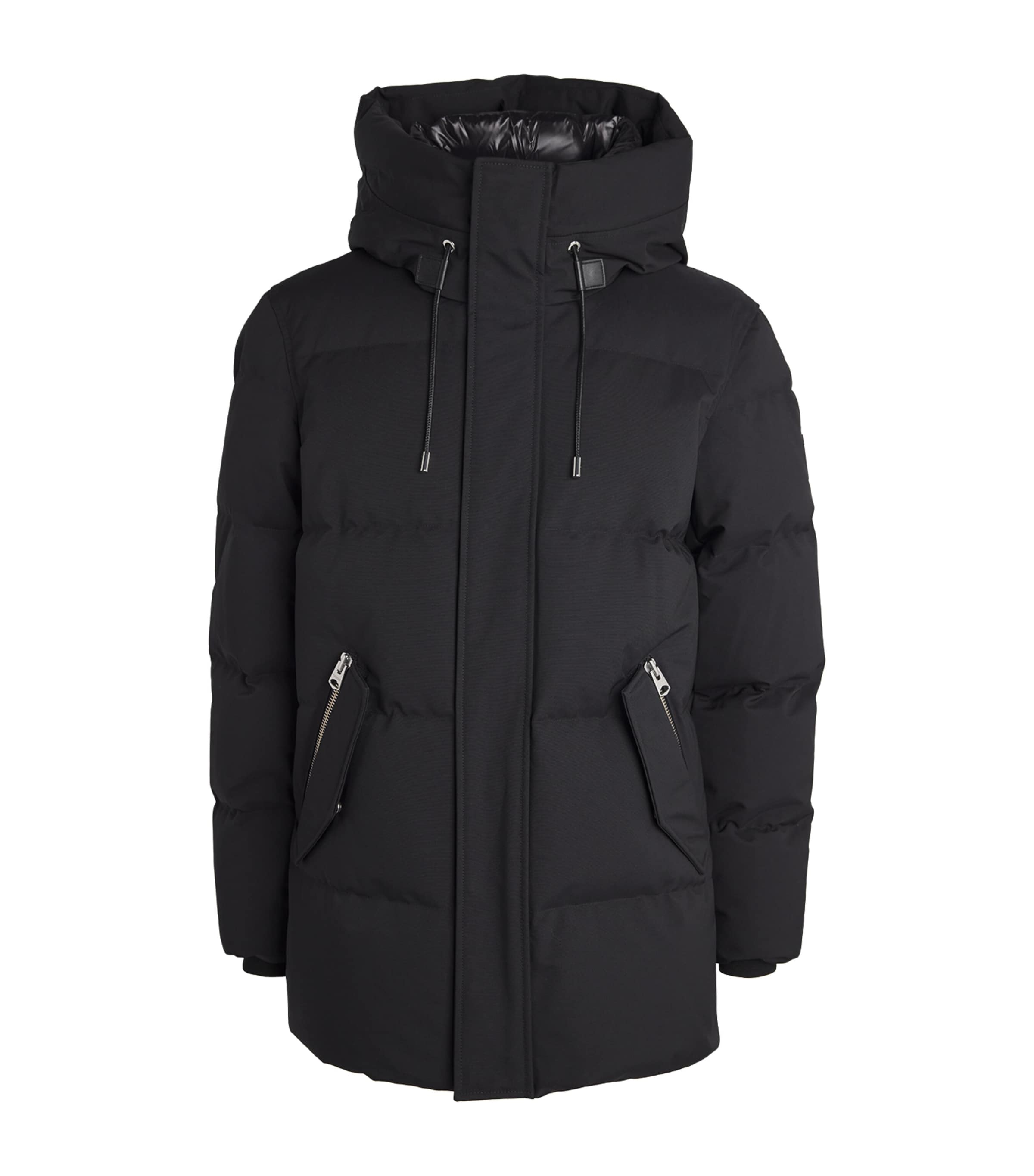 Shop Mackage Water-resistant Down Graydon Puffer Coat In Black