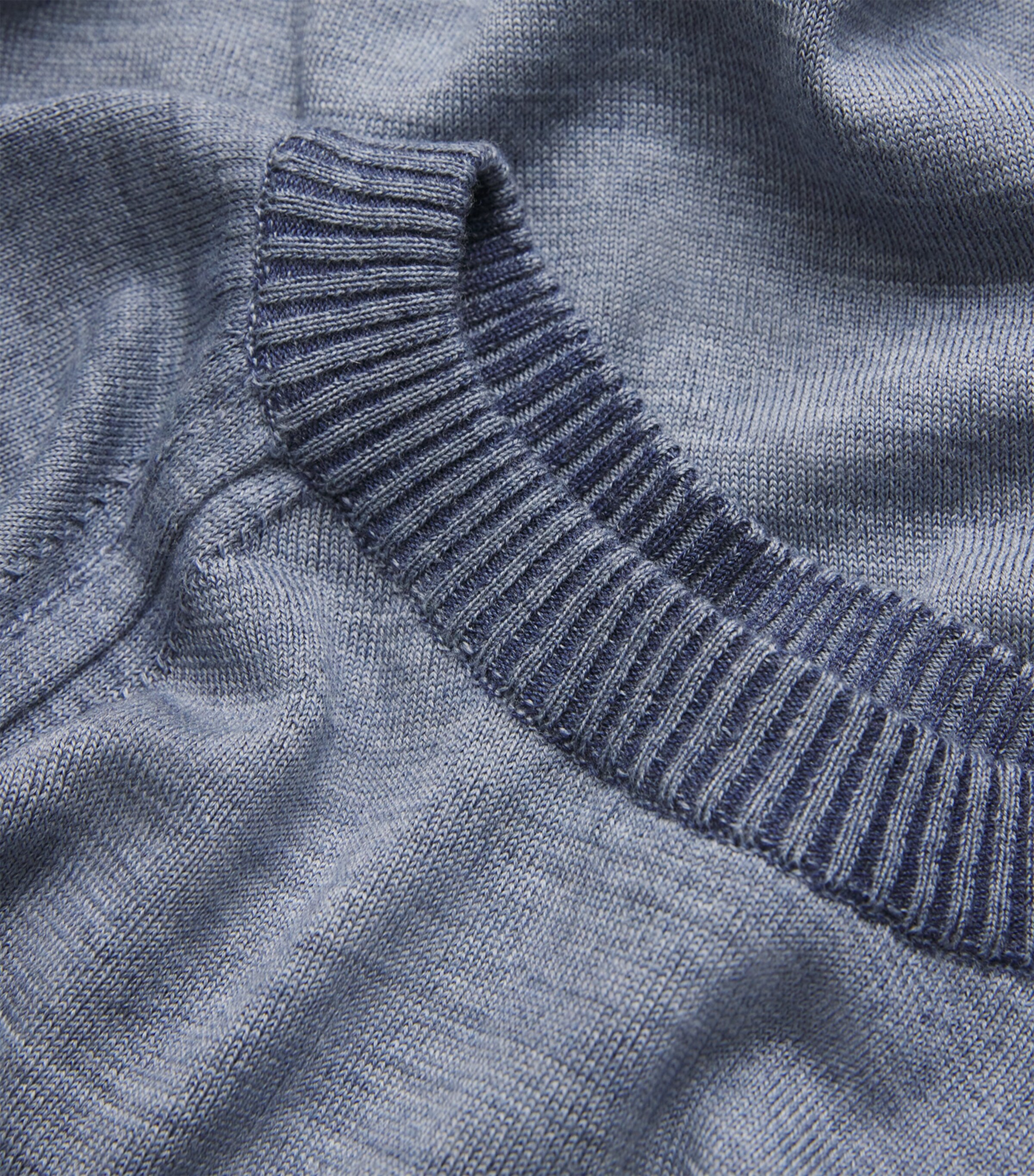 Fioroni Cashmere Mens Virgin Wool Reversible Sweatshirt Zchero Image 5