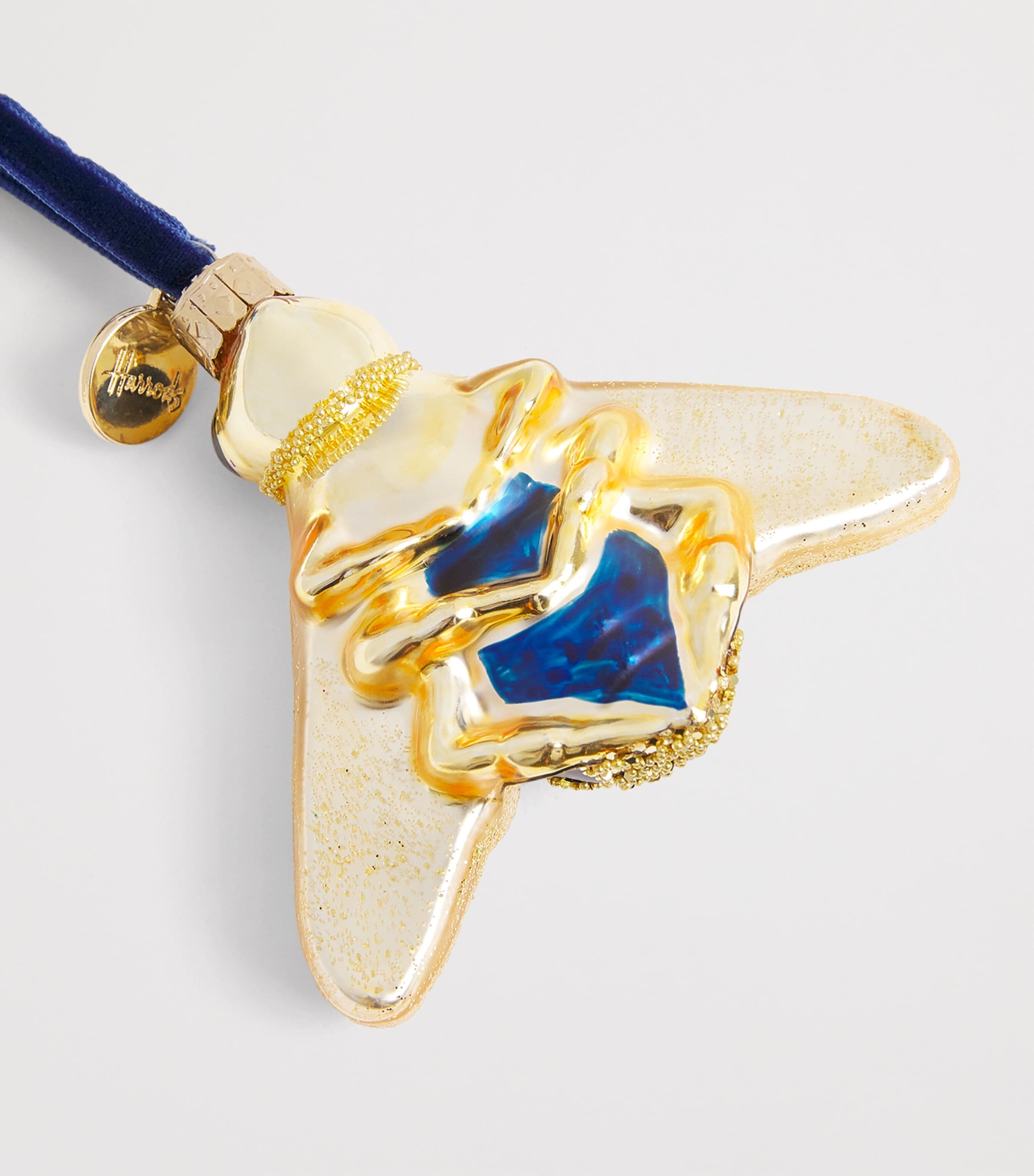 Embellished Bee Tree Decoration BLACK/ORANGE/GOLD Image 2