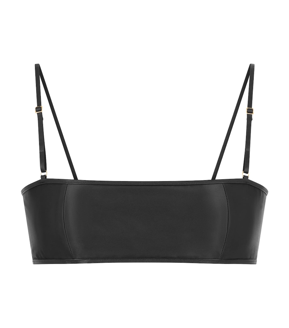 TOM FORD Womens Satin Bandeau Bralette Naa Image 1