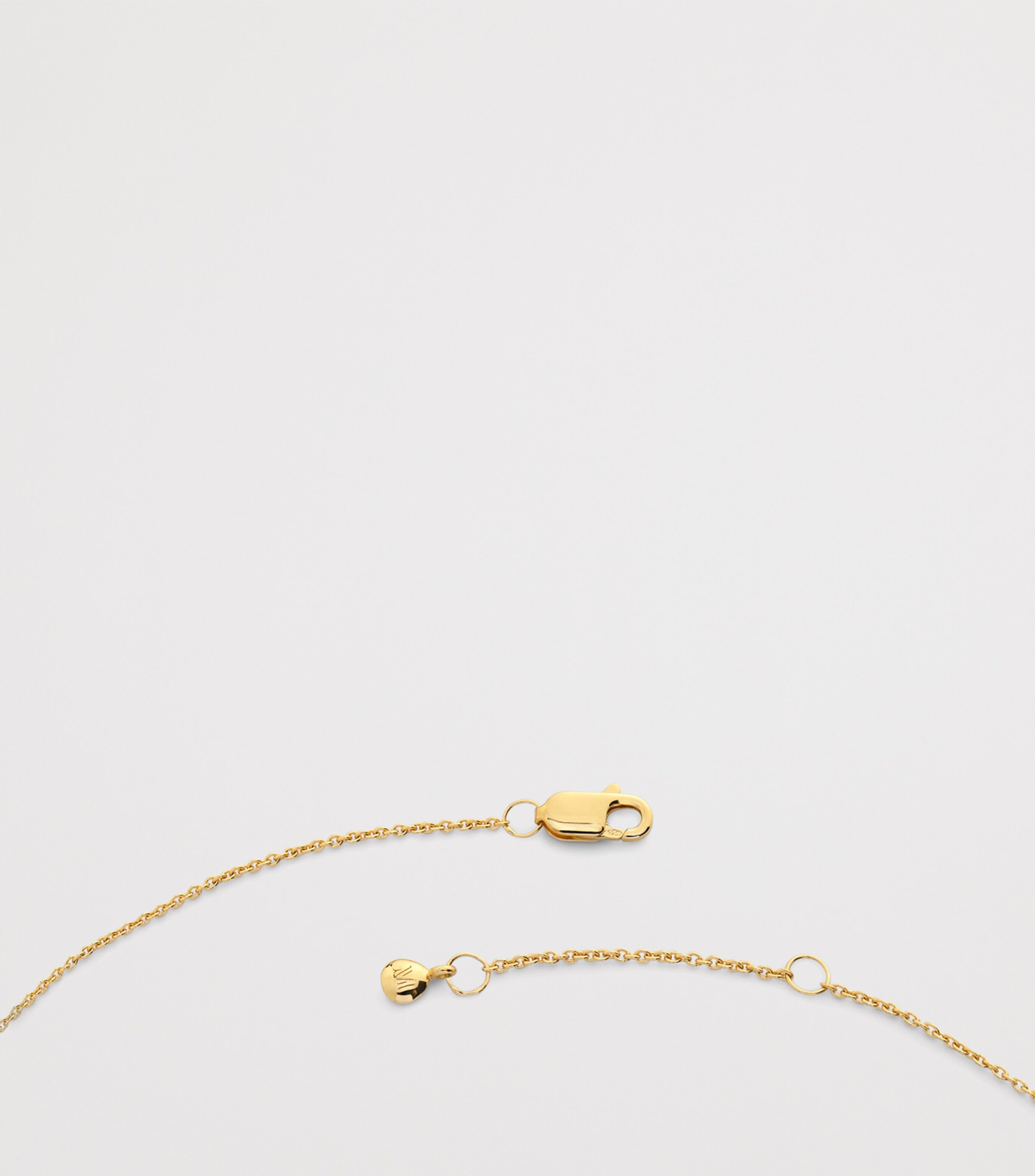 Monica Vinader Gold Vermeil Zodiac Libra Necklace Gold Vermeil Image 3