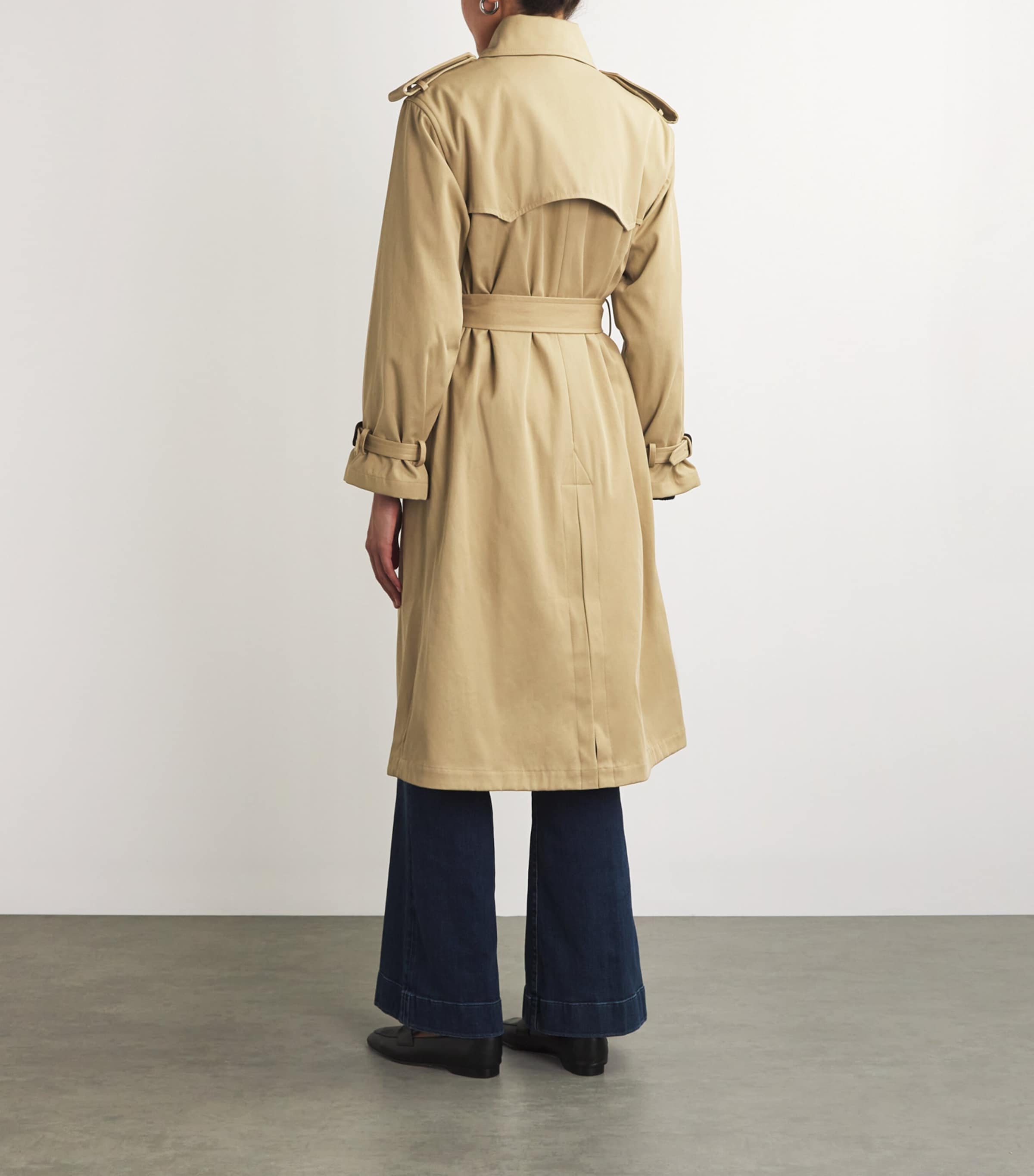 Polo Ralph Lauren Double-Breasted Trench Coat | Harrods US
