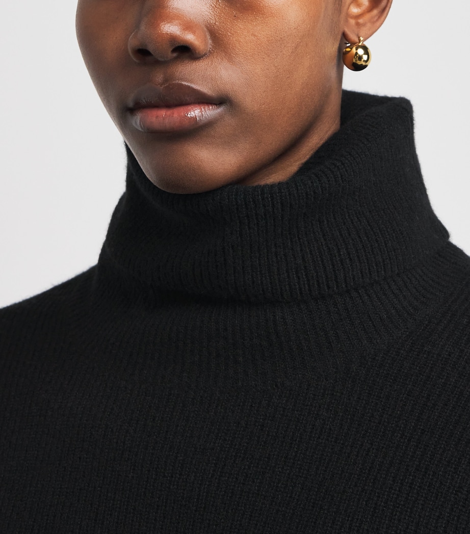 Cashmere Aria Sweater BLACK Image 6