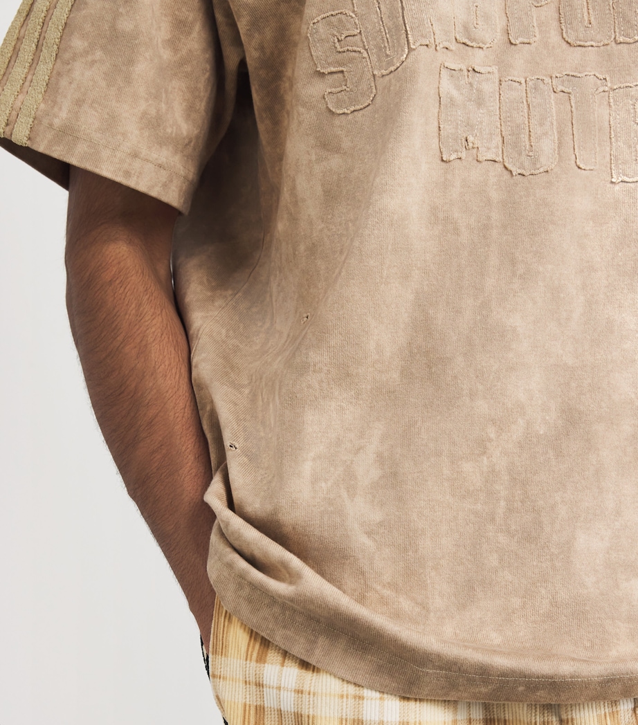 Originals x Song for the Mute Distressed T-Shirt GREY Image 6