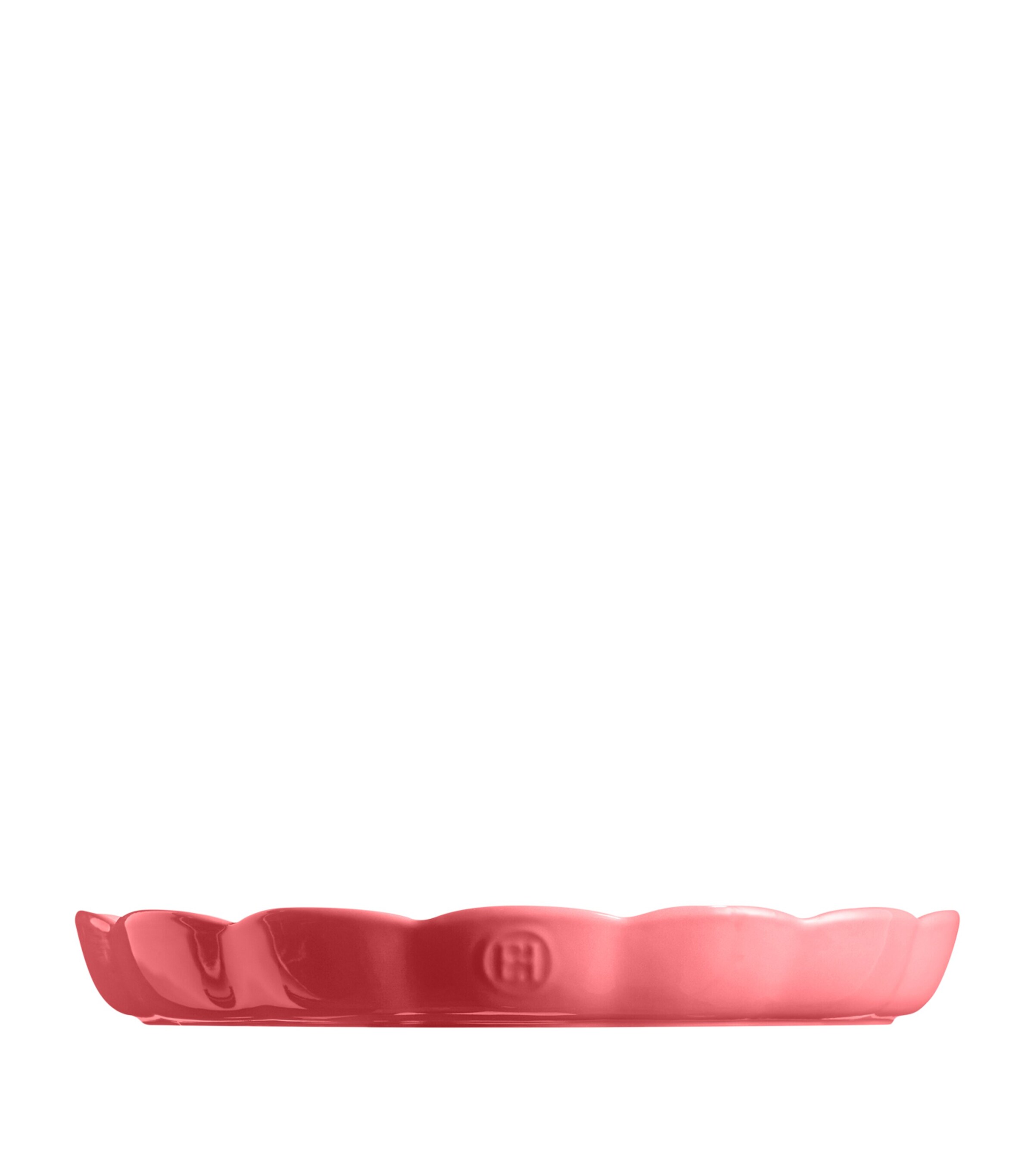 Emile Henry Ceramic Madeleine Tart Dish (31cm) Pink Image 3
