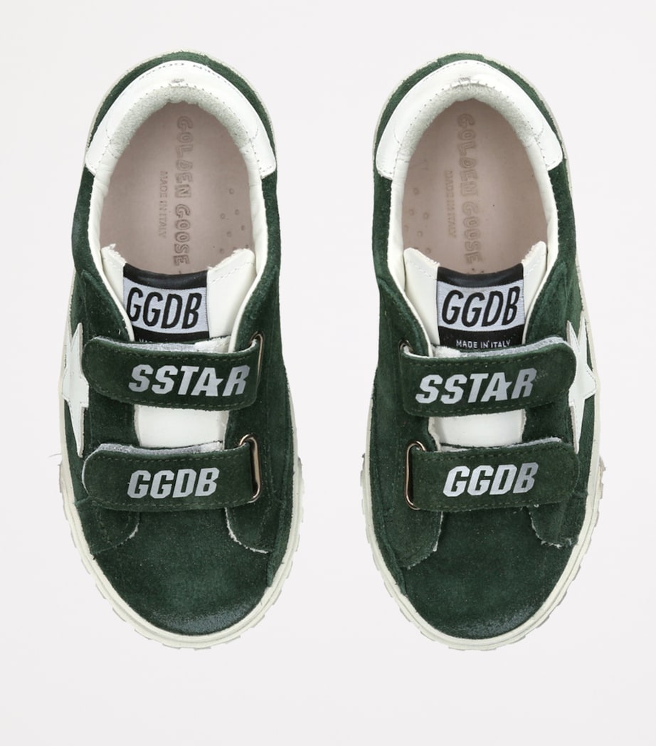 Suede Old School Sneakers DARK GREEN Image 4