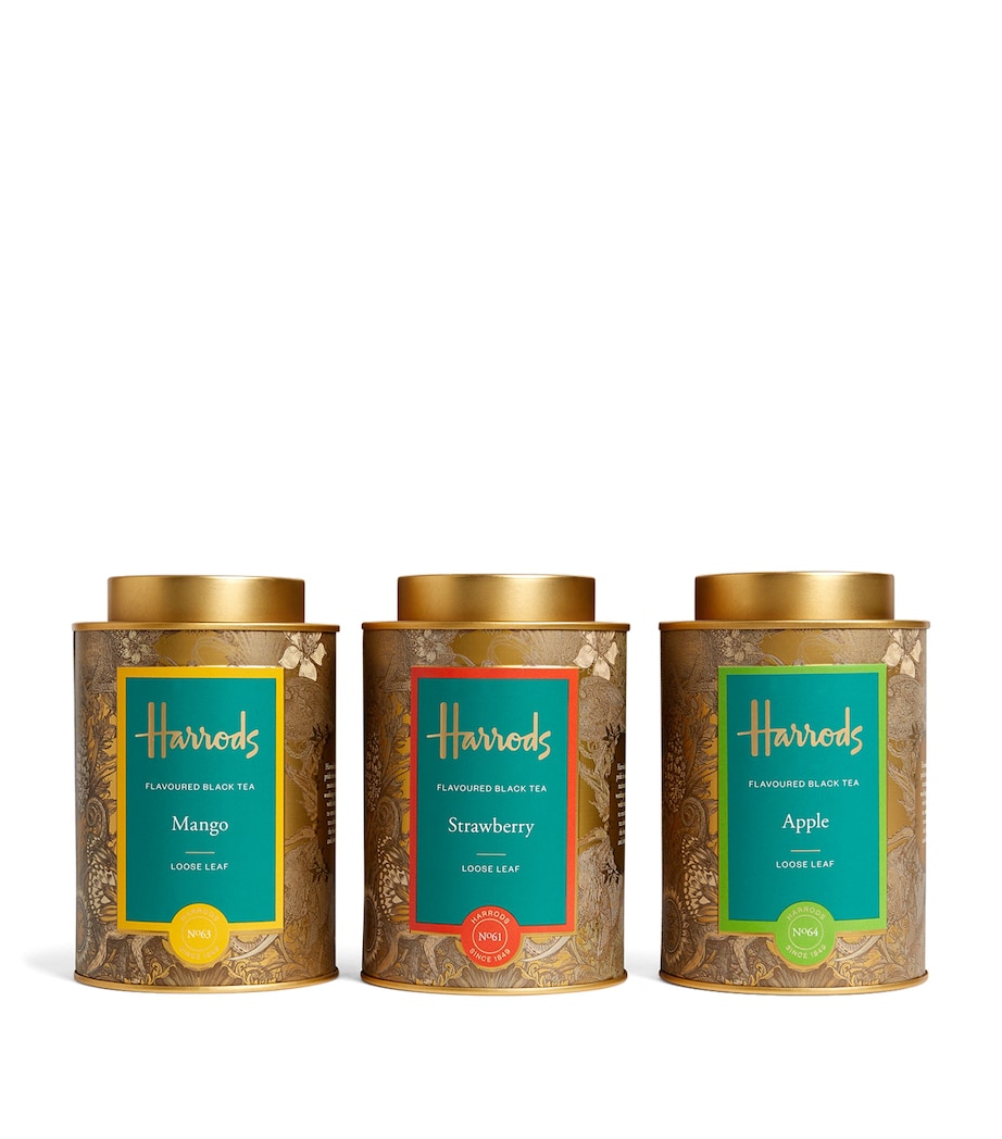 Flavoured Loose Leaf Tea Selection (3 x 125g) NO COLOUR Image 2