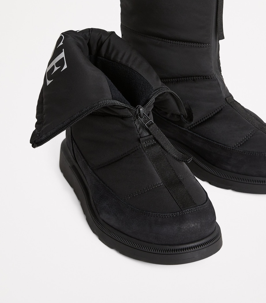 Padded Crofton Fold-Over Boots BLACK 61 Image 7