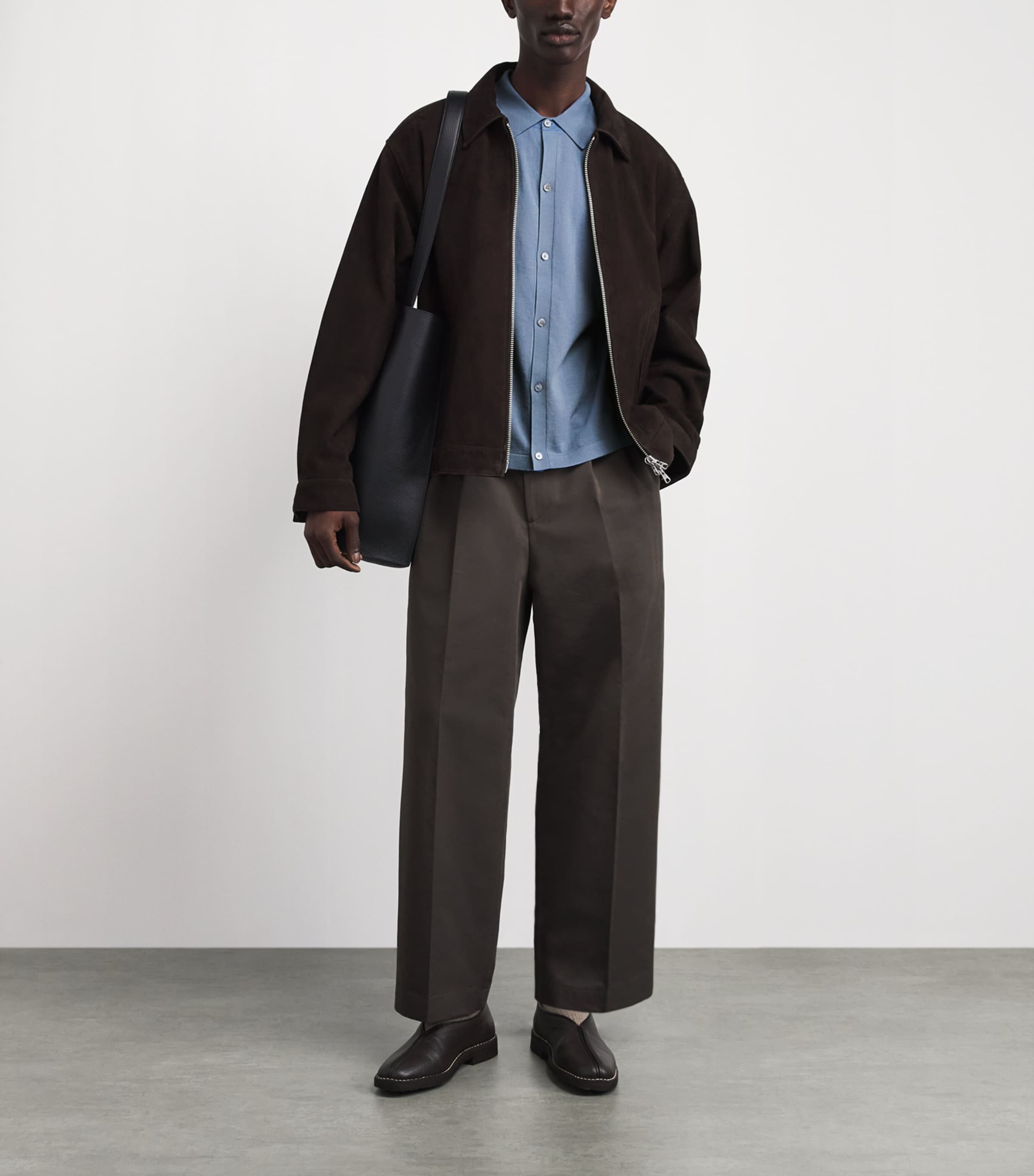 Paul Smith Mens Cotton Knitted Check Shirt Image 2