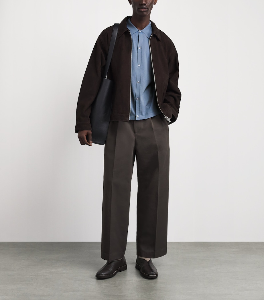Paul Smith Mens Cotton Knitted Check Shirt Image 2