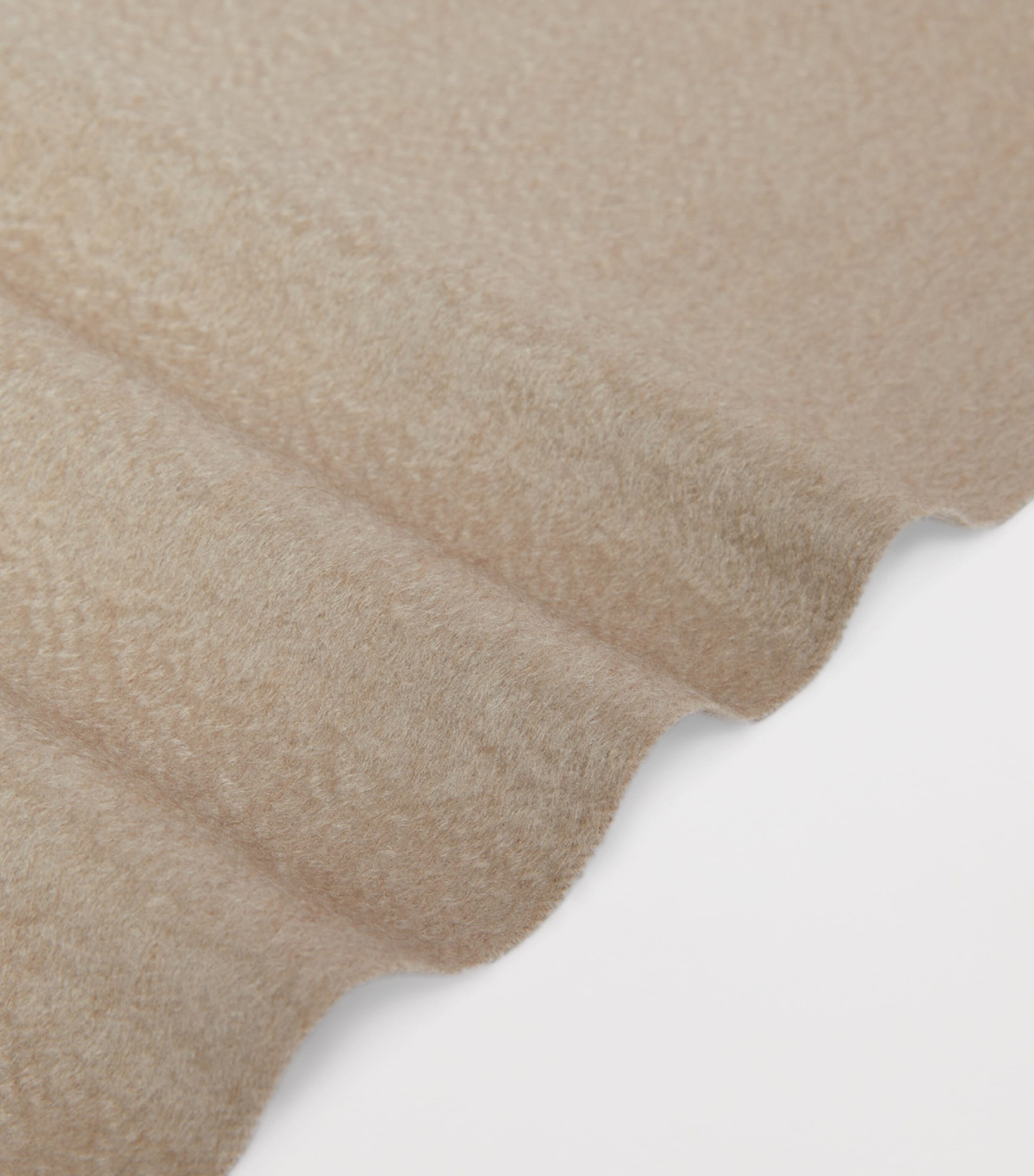 Cashmere Square Scarf SAND Image 3