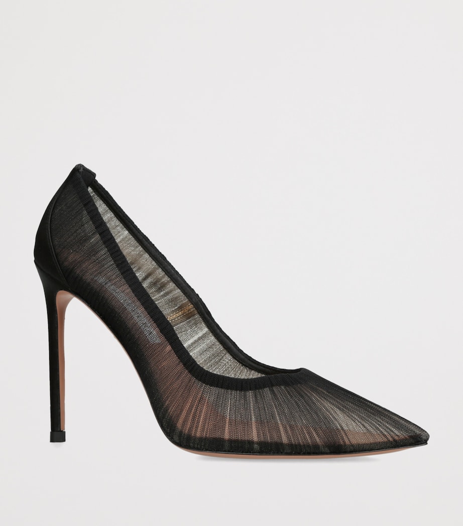 Tulle Voile Pumps 105 BLACK Image 3