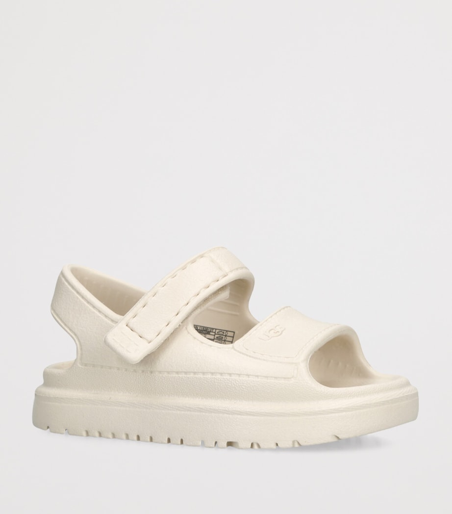 UGG Kids GoldenGlow Velcro Sandals Cream Image 3