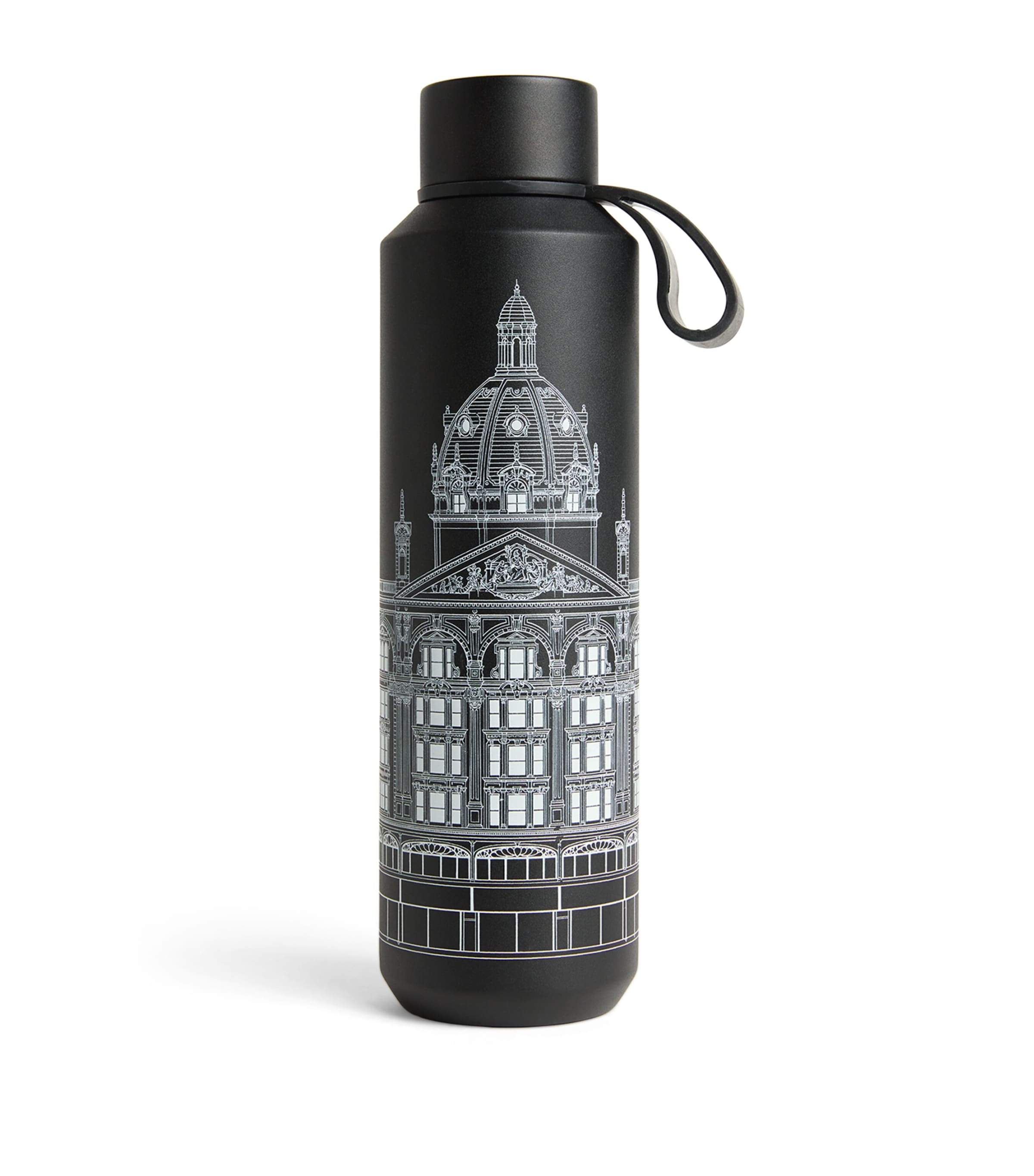Harrods Knightsbridge Water Bottle In Black