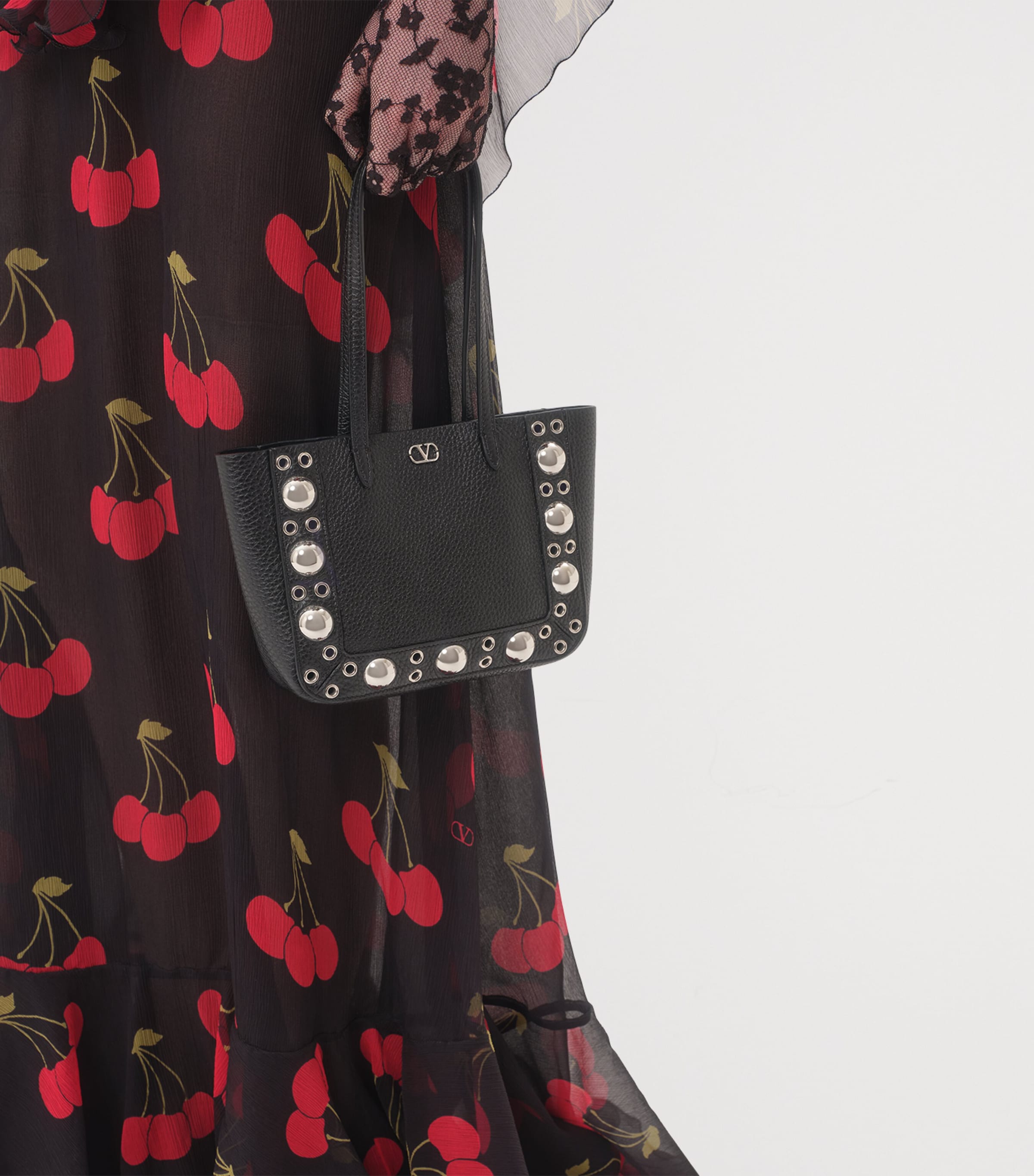 Silk Cherryfic Maxi Dress CUE Image 7