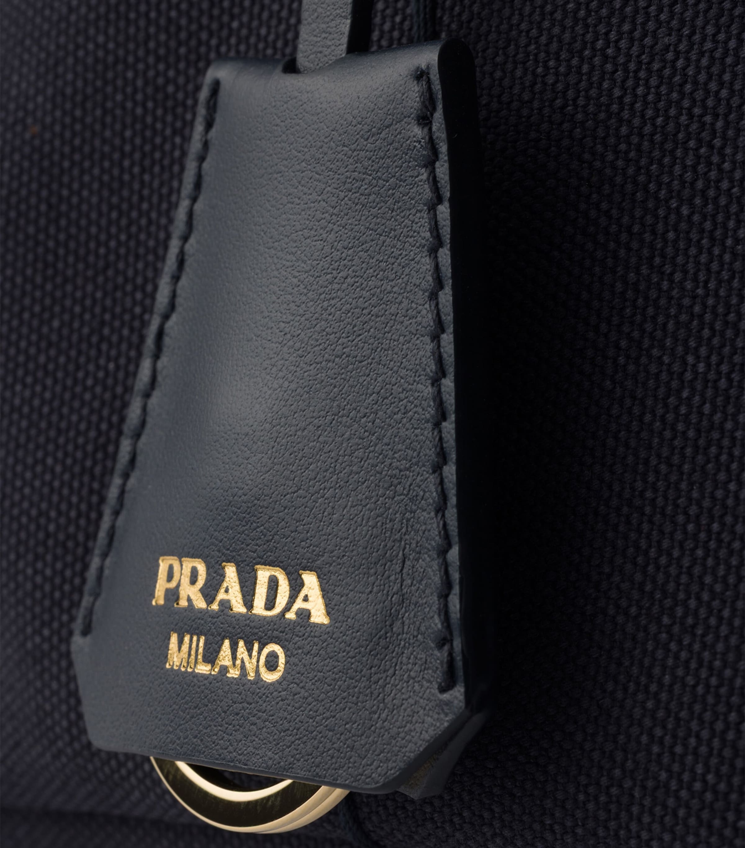 Prada Mini Cotton Jardinière Tote Bag Blue Image 5