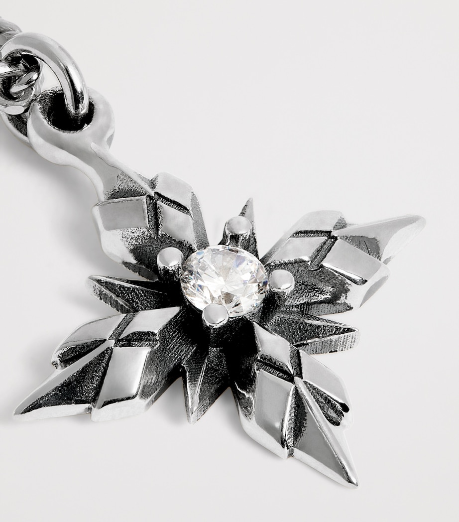 Sterling Silver Cross Pendant Necklace SILVER Image 5