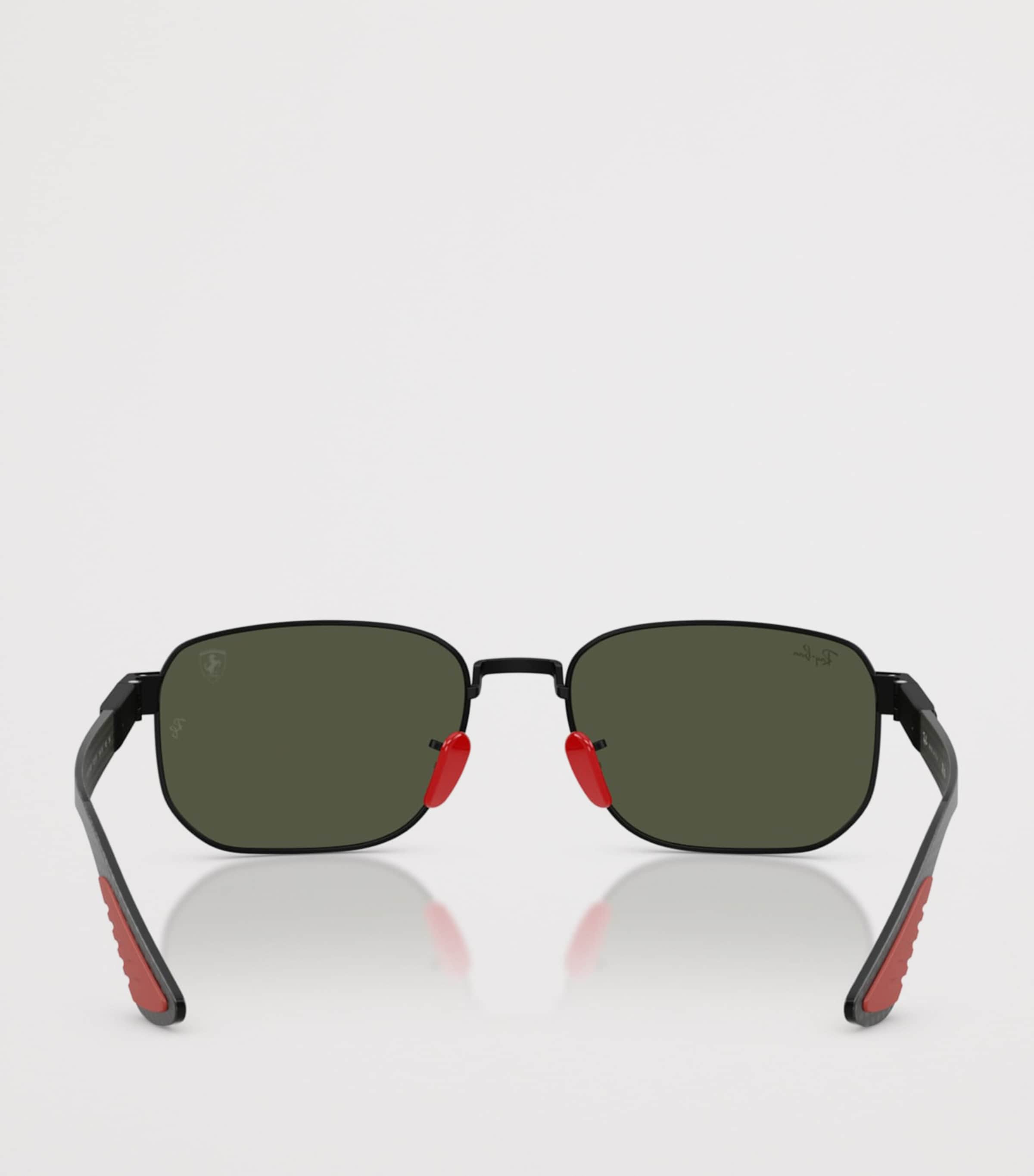 Ray-Ban Scuderia Ferrari Square Sunglasses Black Image 4