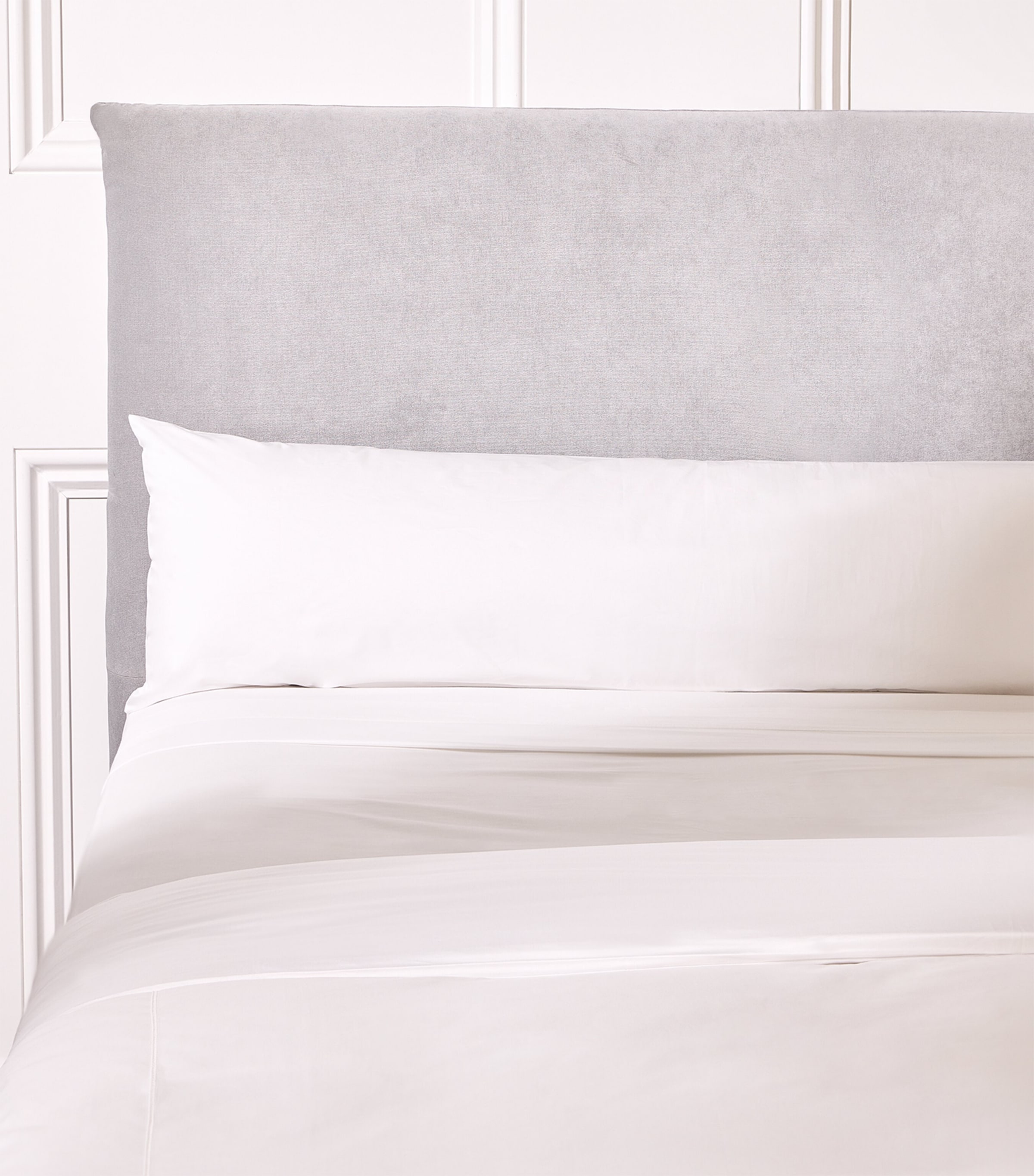 Cambridge Dust Mite Pillowcase Protector Pair (35cm x 160cm) WHITE Image 1