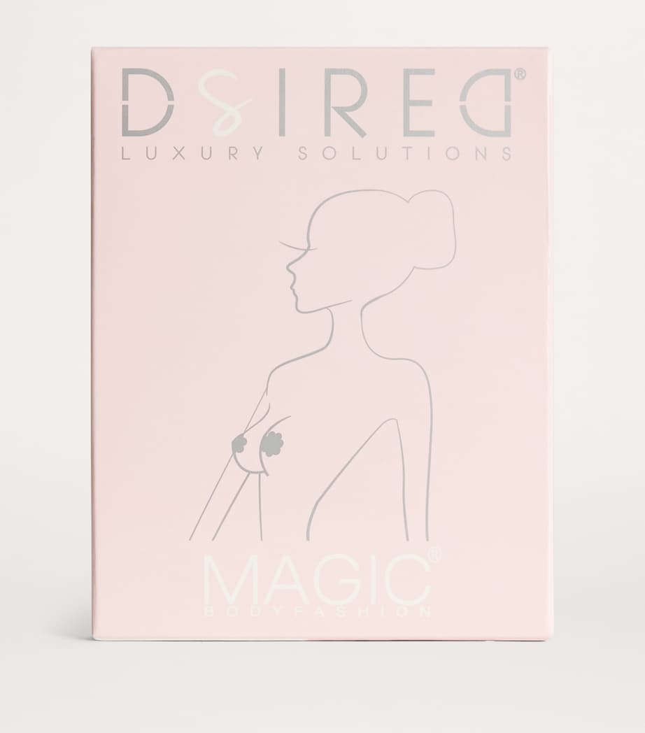 Dsired Womens Silicone Adhesive Covers Caramel Image 1