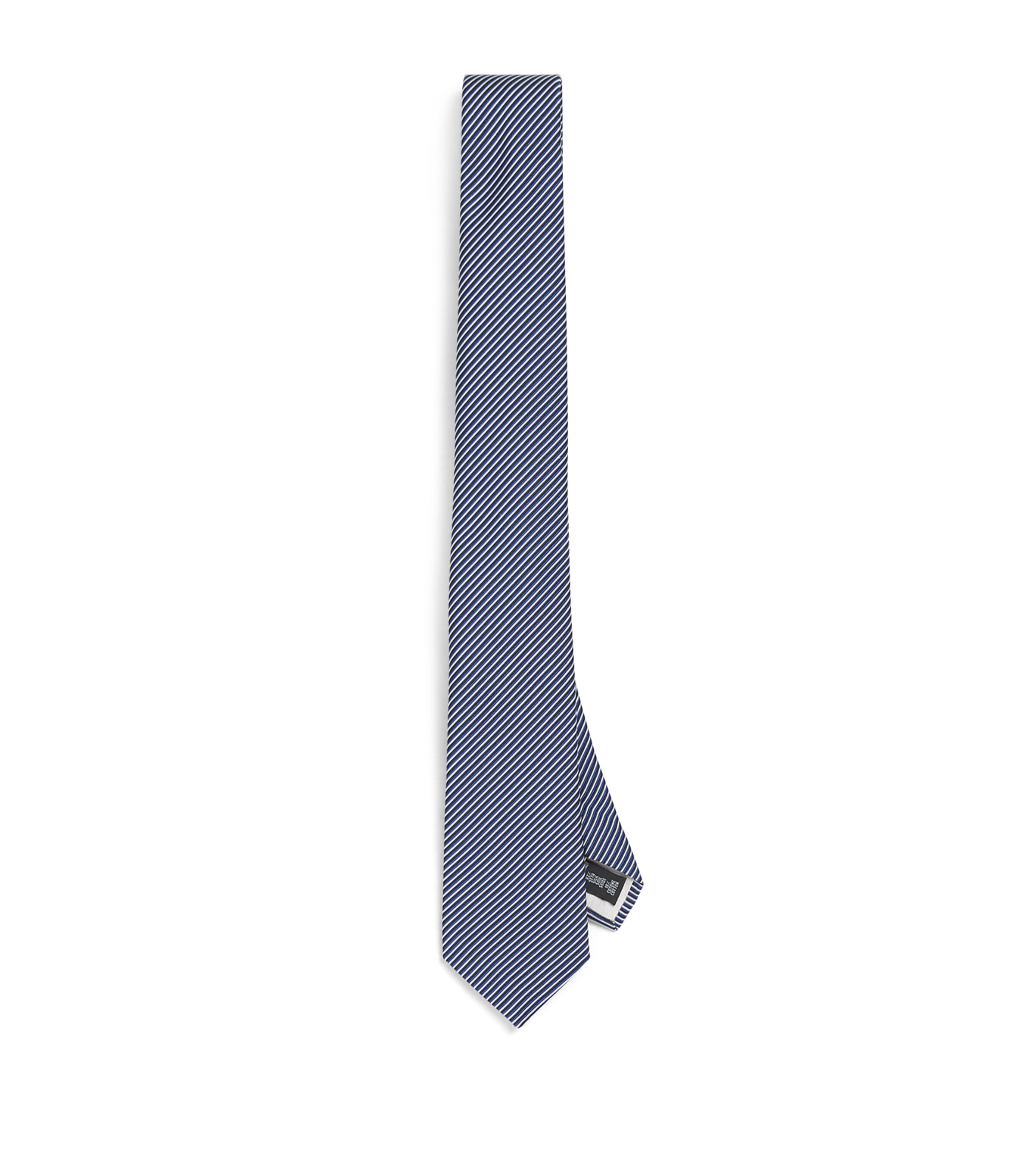 Giorgio Armani Mulberry Silk Stripe Jacquard Tie | Men Accessories | Ties | Silk Ties | Designers | Giorgio Armani | Partywear | Mens | Accessories