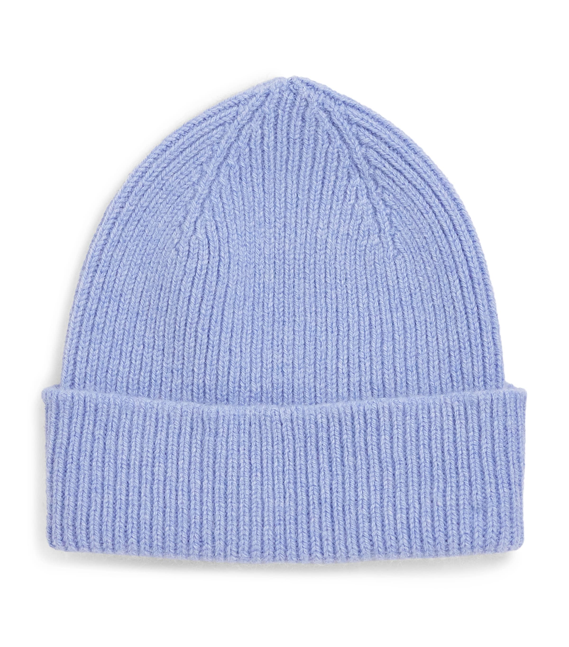 Le Bonnet Ribbed Classic Beanie In Blue