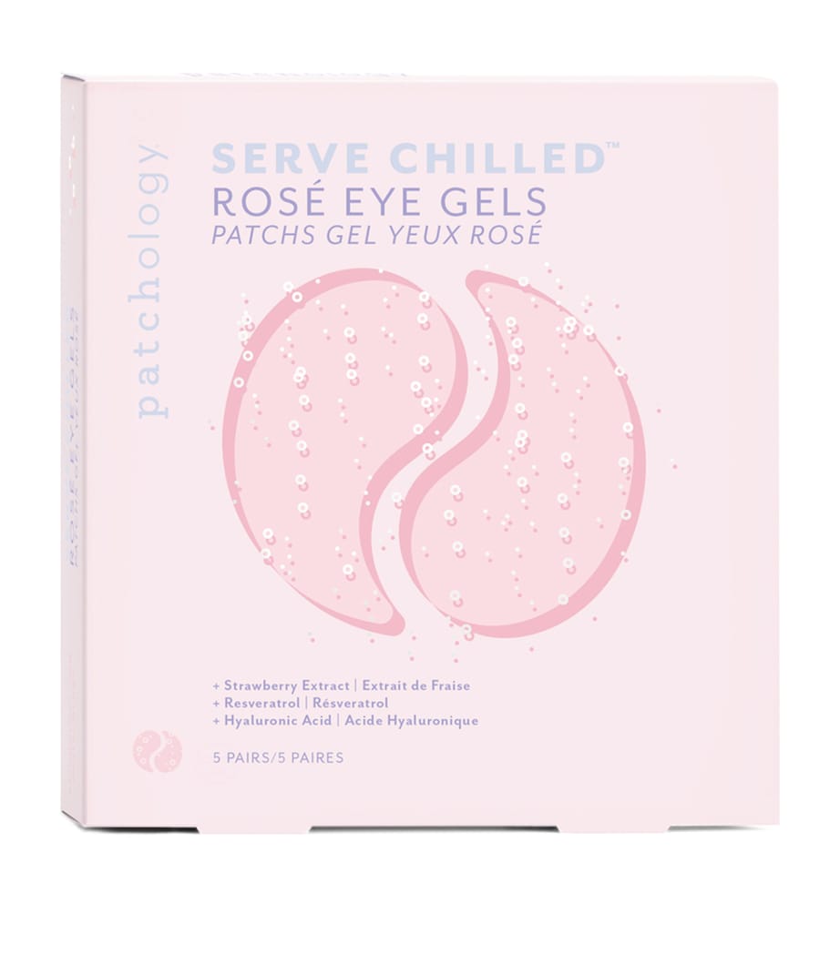 Serve Chilled Rosé Eye Gels (5 Pack) NO COLOUR Image 1