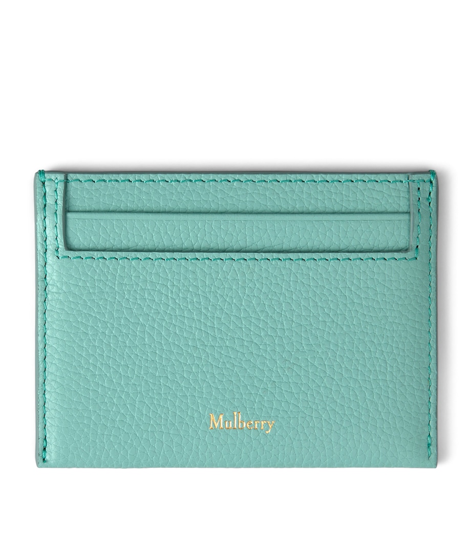 Mulberry Leather Continental Card Holder Marina Blue Image 1