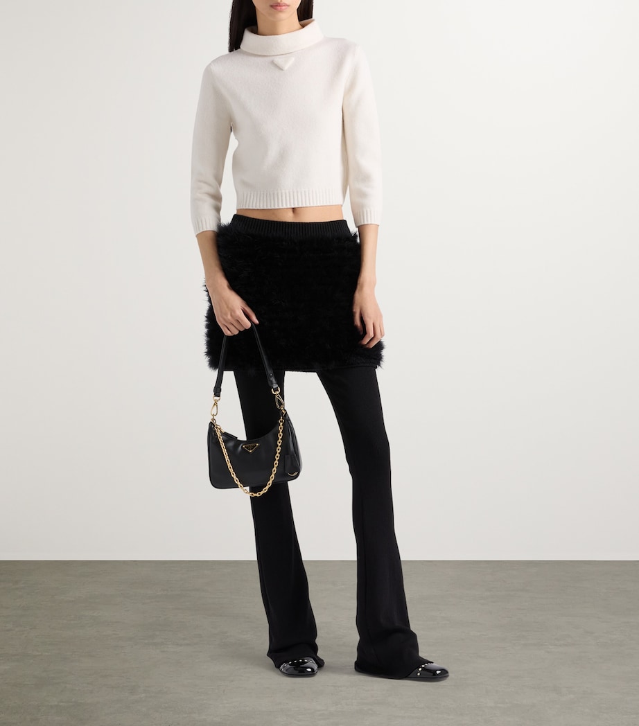 Mini Leather Re-Edition Shoulder Bag F0002 Image 2